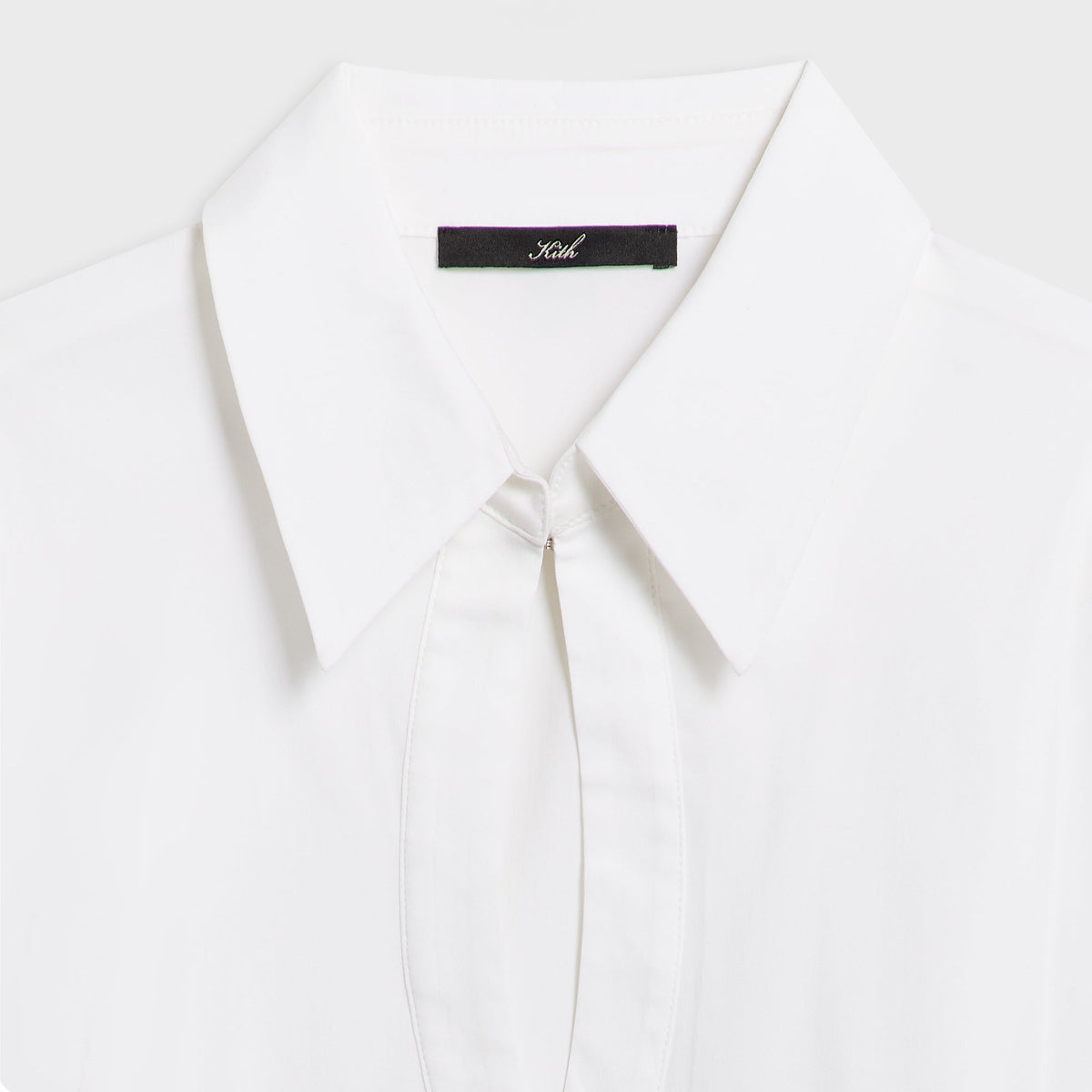 Kith Women Camilla Plunge Shirt - White - PH