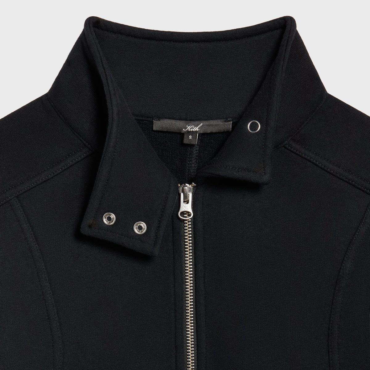 Kith Women Evie Moto Paneled Jacket - Black