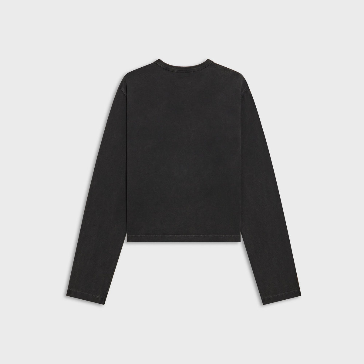 Kith Women Shrunken Jay Long Sleeve Tee - Black