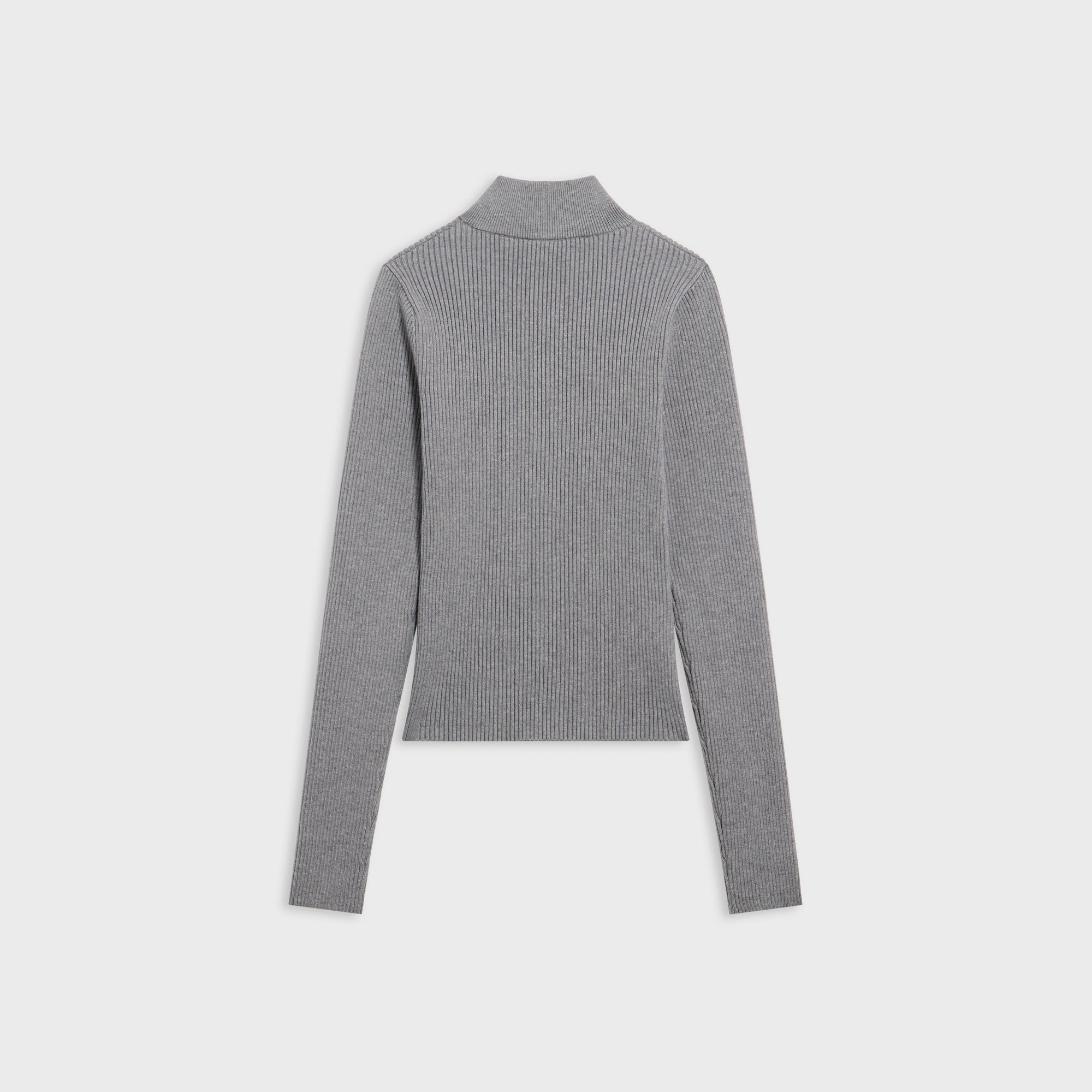 Kith Women Ina Sweater Track Zip - Cool Heather Grey