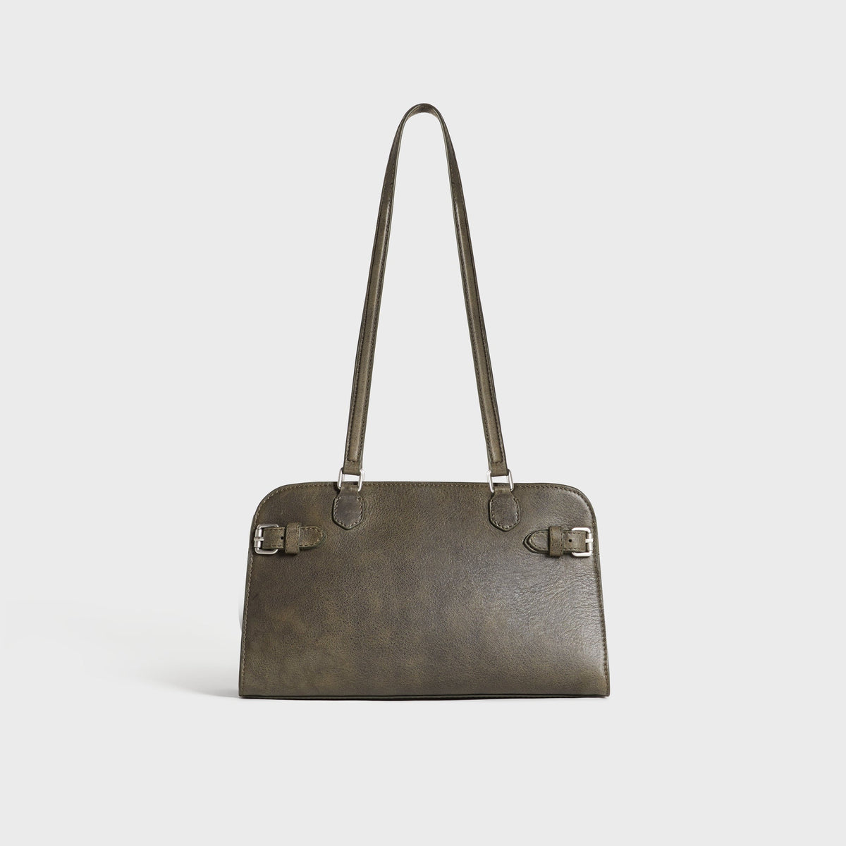 Kith Women Rena Distressed Leather Shoulder Bag - Burnt - PH