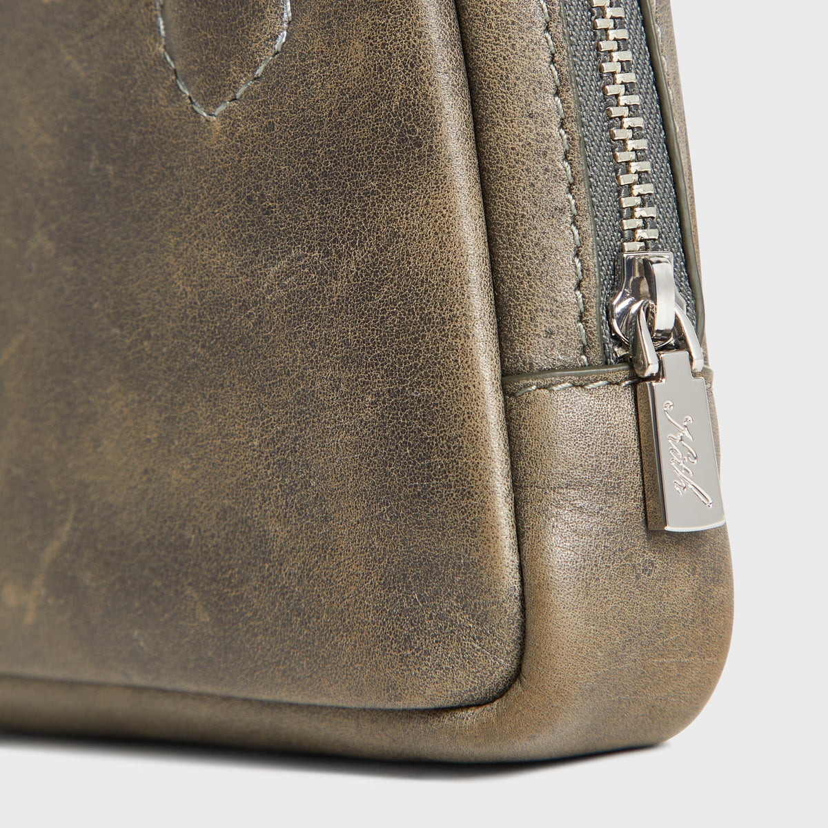 Kith Women Toast Distressed Leather Wallet Crossbody - Burnt - PH