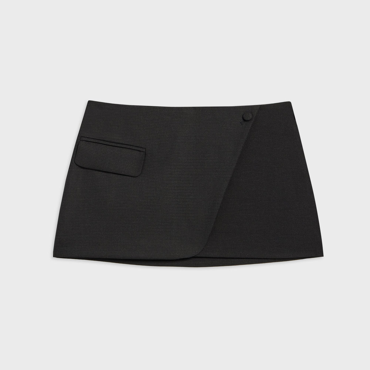 Kith Women Celeste Micro Wrap Skirt - Black - PH