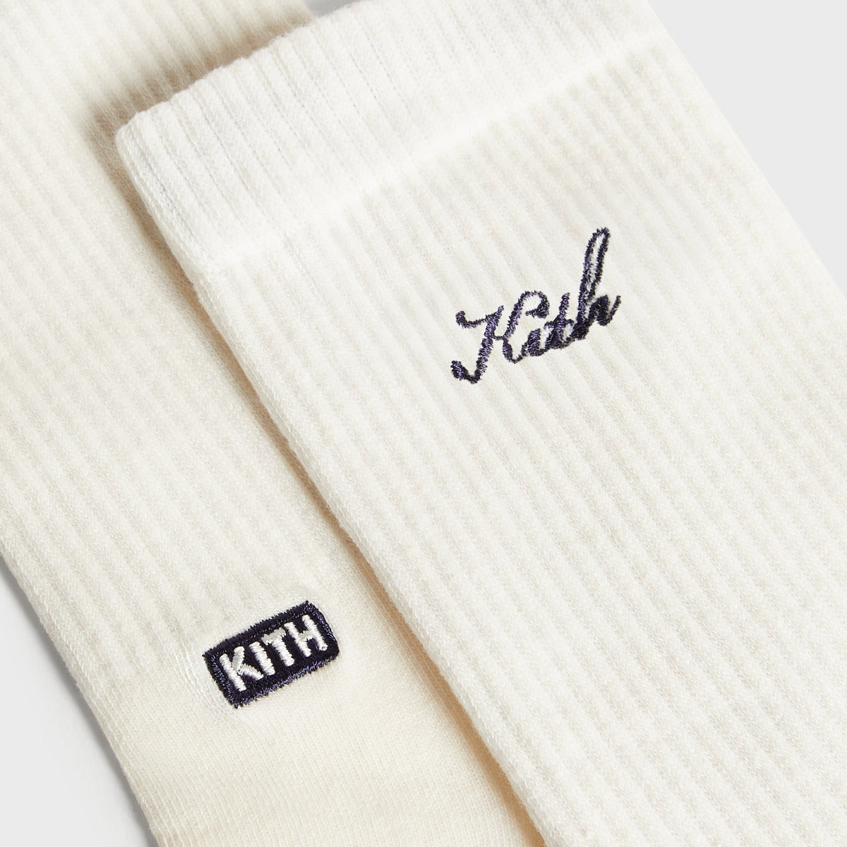 Kith Women Cotton Lightweight 3-Pack Crew Socks - Multi - PH