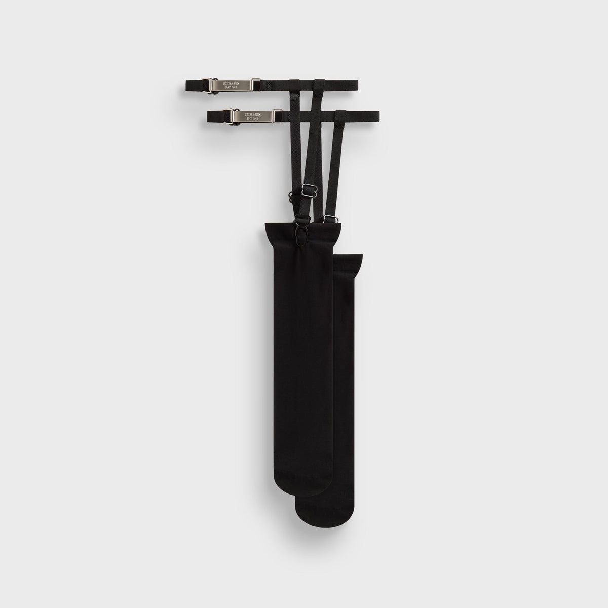 Kith Women Sheer Garter Belt Socks - Black - PH