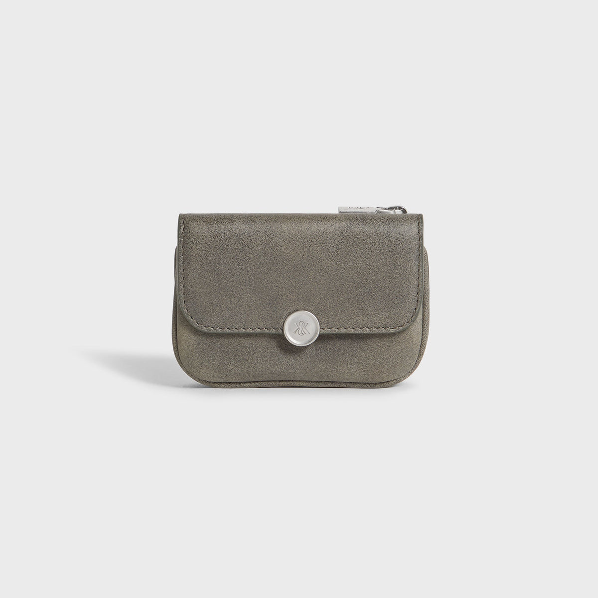 Kith Women Jerica Distressed Leather 2-in-1 Card Wallet - Burnt - PH