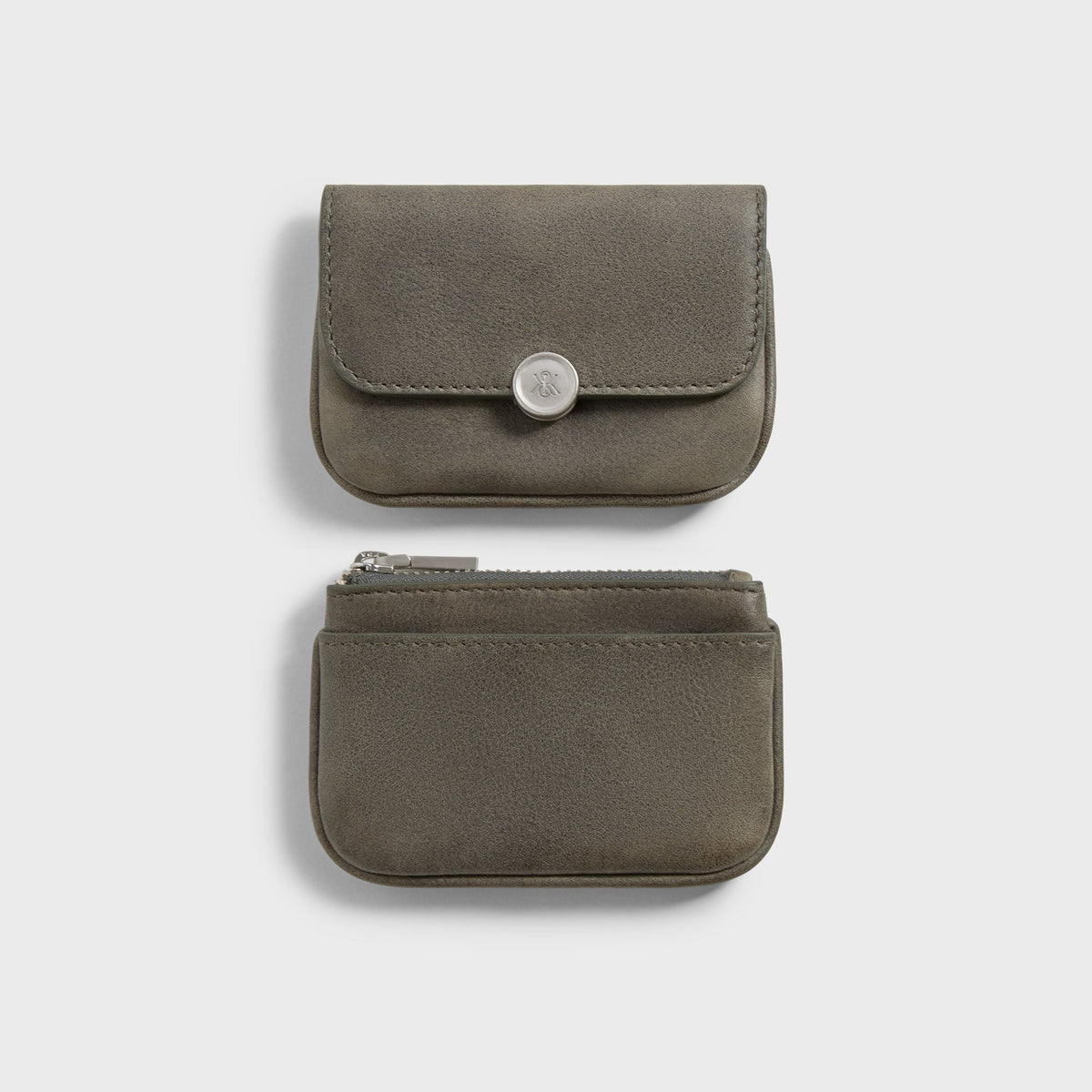 Kith Women Jerica Distressed Leather 2-in-1 Card Wallet - Burnt - PH