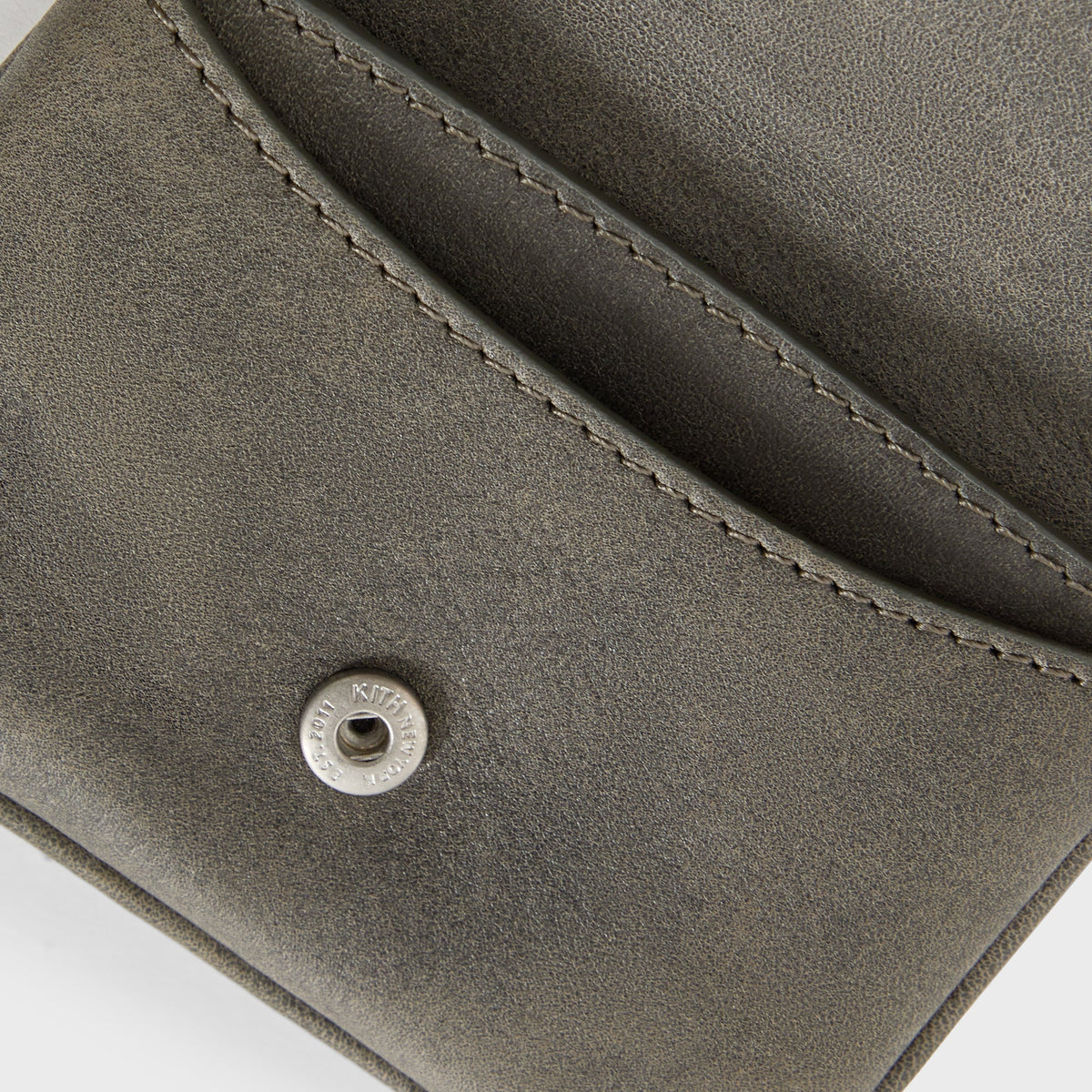 Kith Women Jerica Distressed Leather 2-in-1 Card Wallet - Burnt - PH