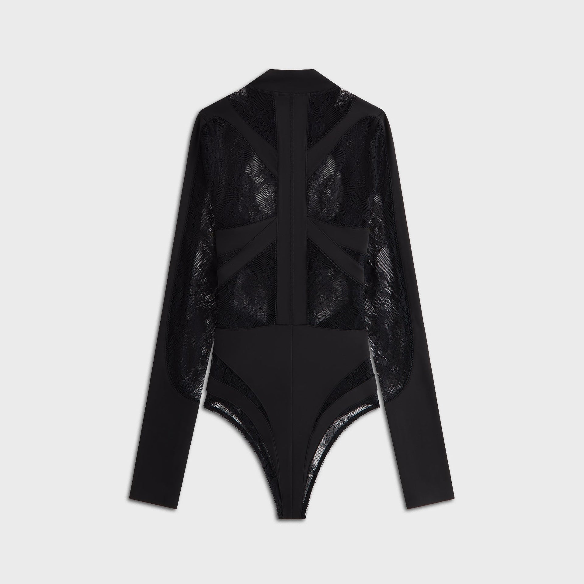 Lisa for Kith Women Vier Lace Paneled Bodysuit - Black - PH