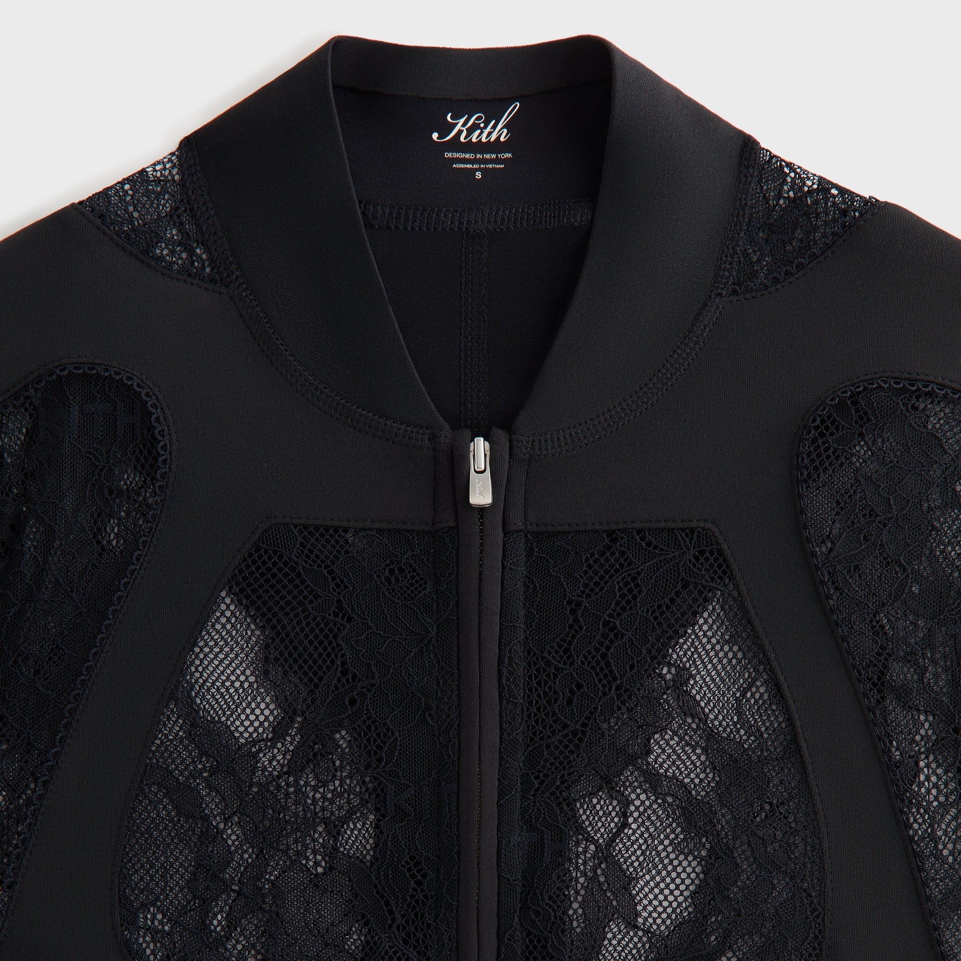 Lisa for Kith Women Vier Lace Paneled Bodysuit - Black - PH
