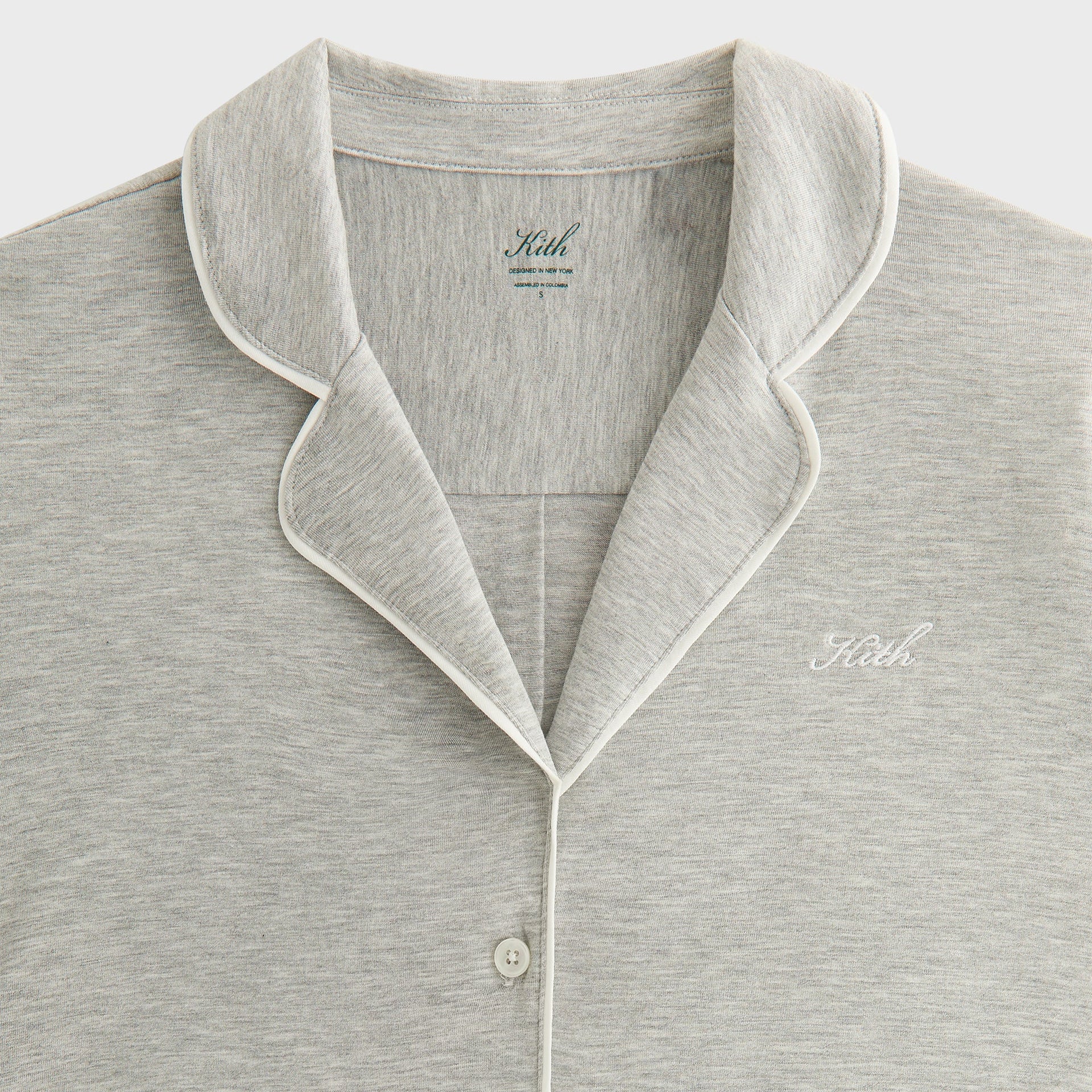 Kith Women Pajama Set - Light Heather Grey