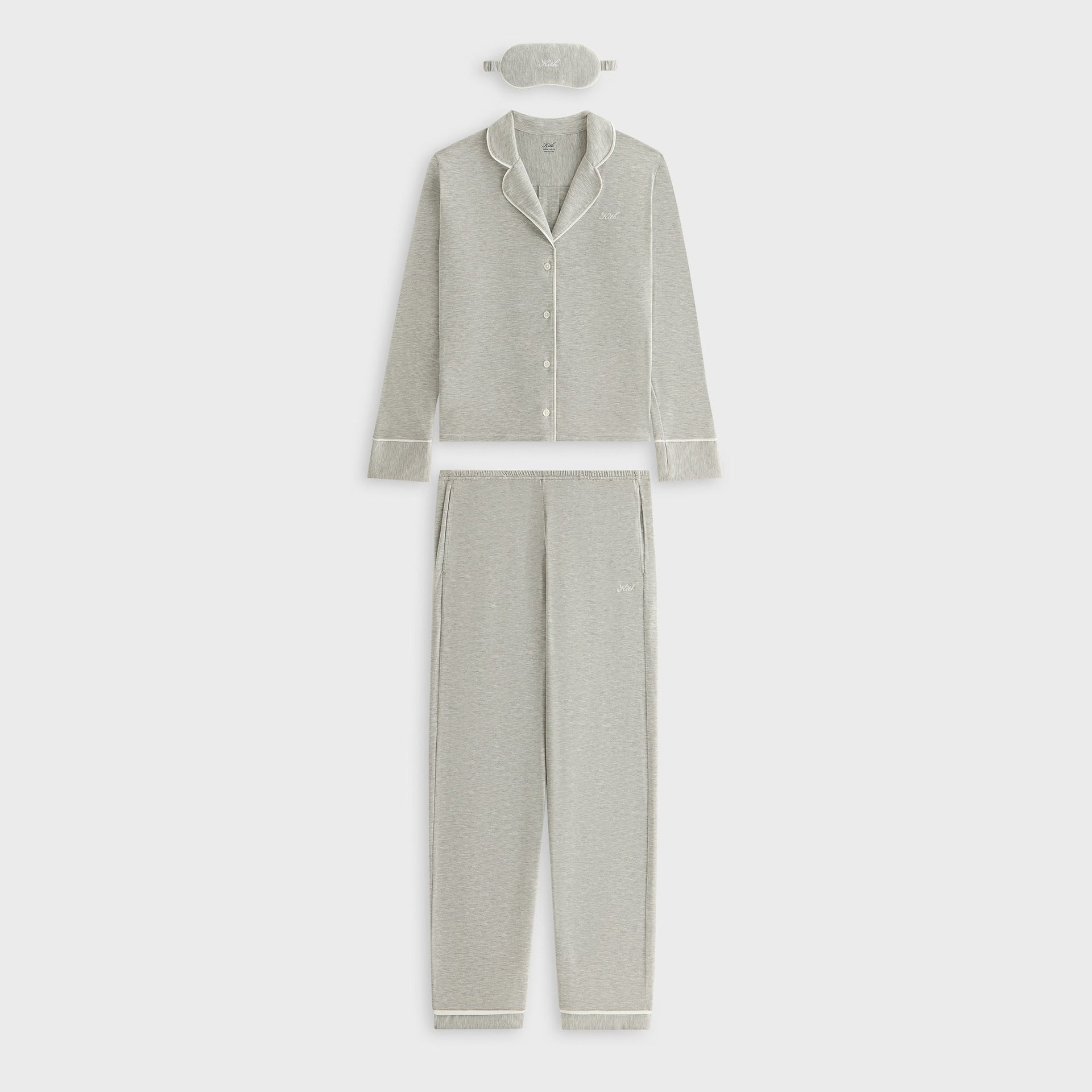 Kith Women Pajama Set - Light Heather Grey