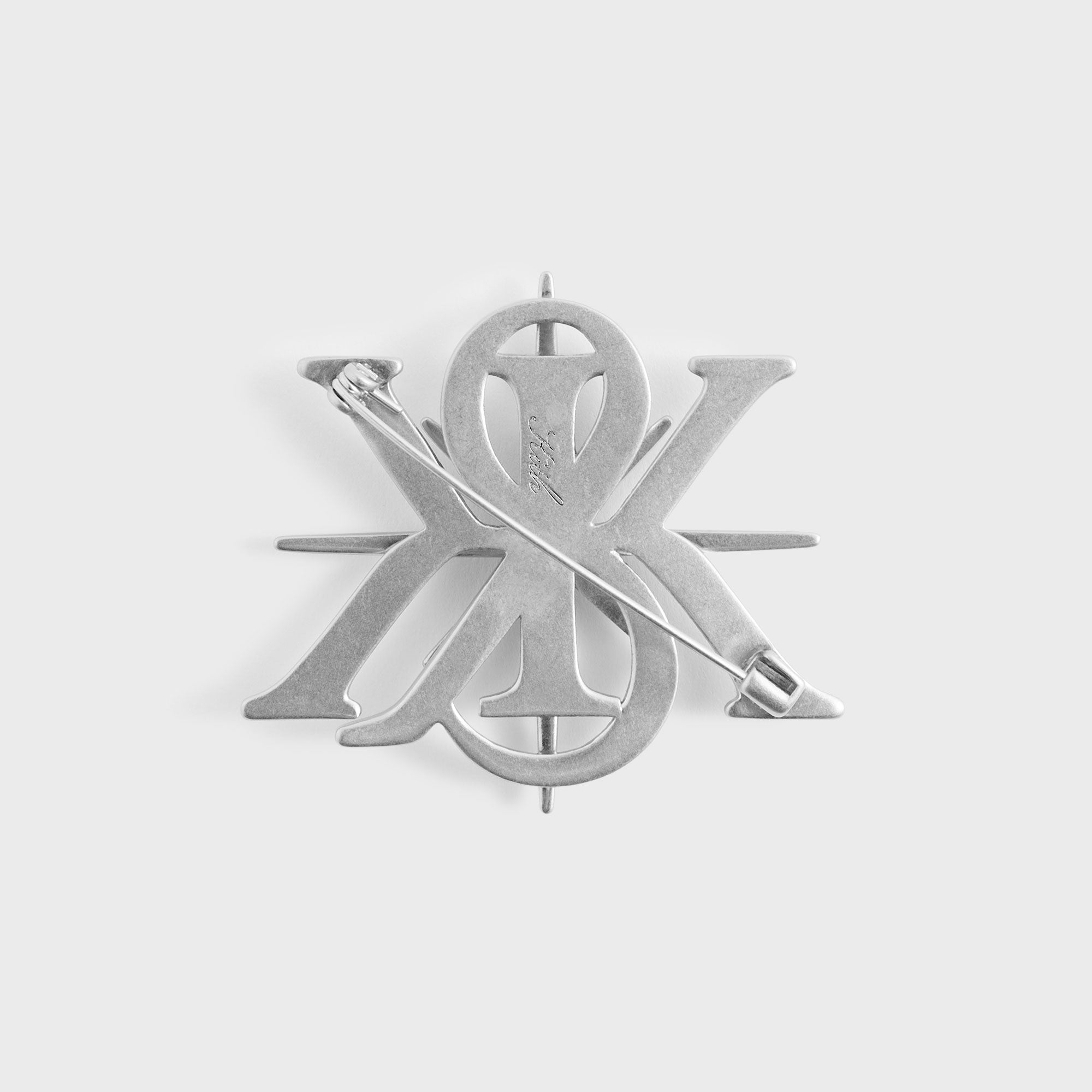 Lisa for Kith Women Crest Brooch - Silver