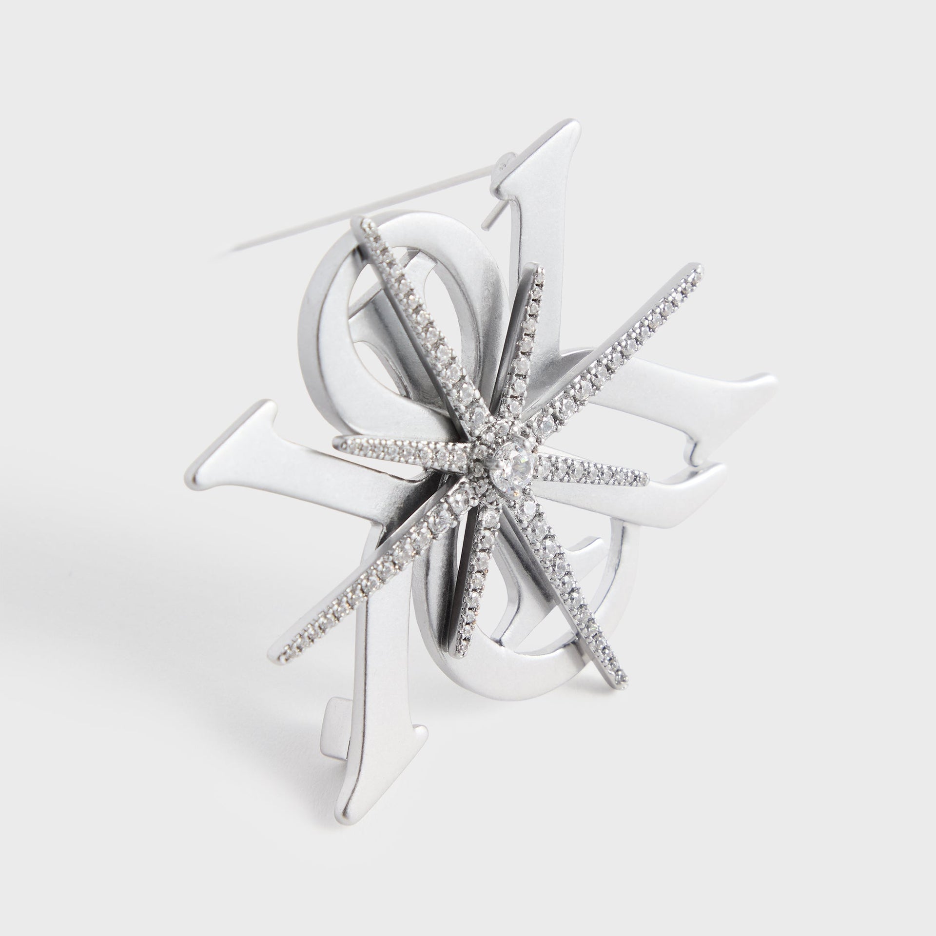 Lisa for Kith Women Crest Brooch - Silver - PH