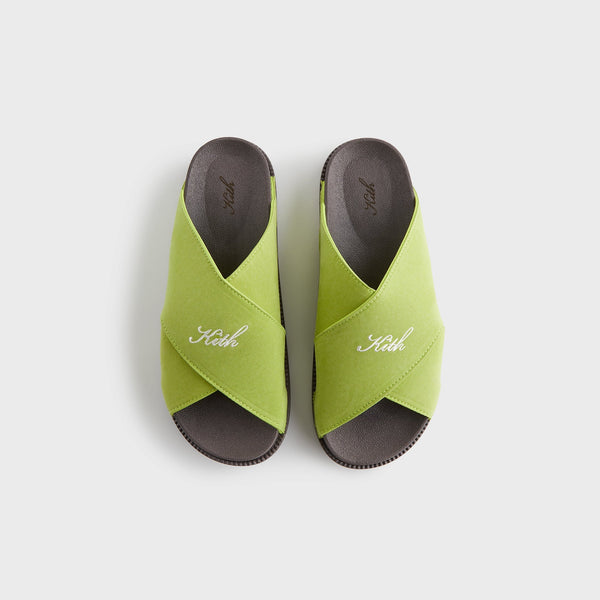 Kith Women Criss Cross Slides - Pistachio display picture 3