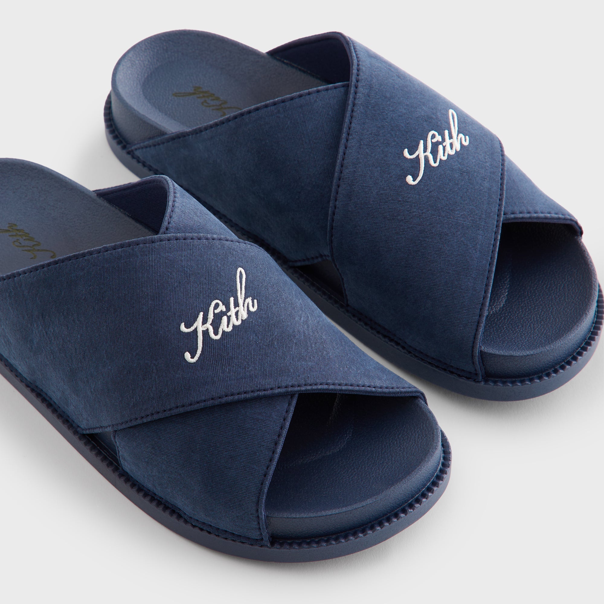 【新品未使用】Kith Women Criss Crossサンダル 38 Kith Women Criss Cross Slides - Nocturnal