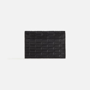 UrlfreezeShops Women Monogram Double Card Holder - Black