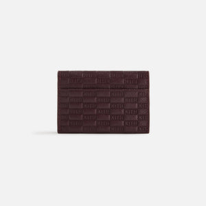 UrlfreezeShops Women Monogram Double Card Holder - Magma