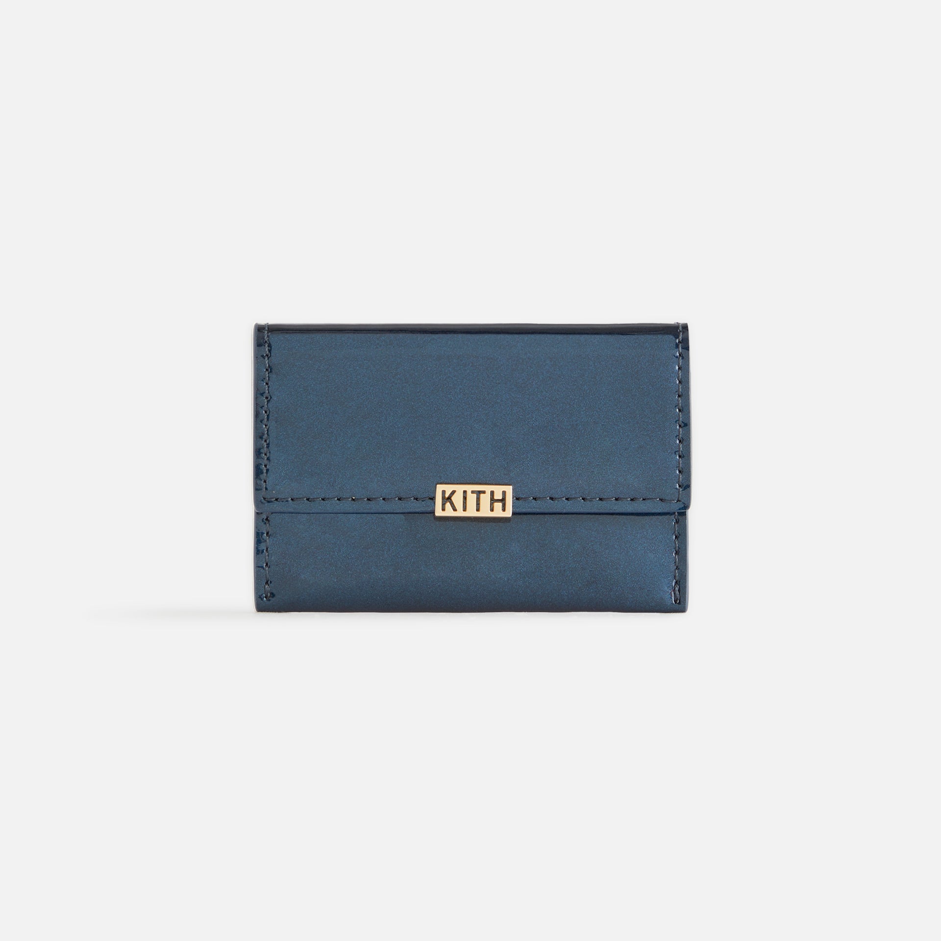 Kith Women Patent Leather Double Card Holder - True