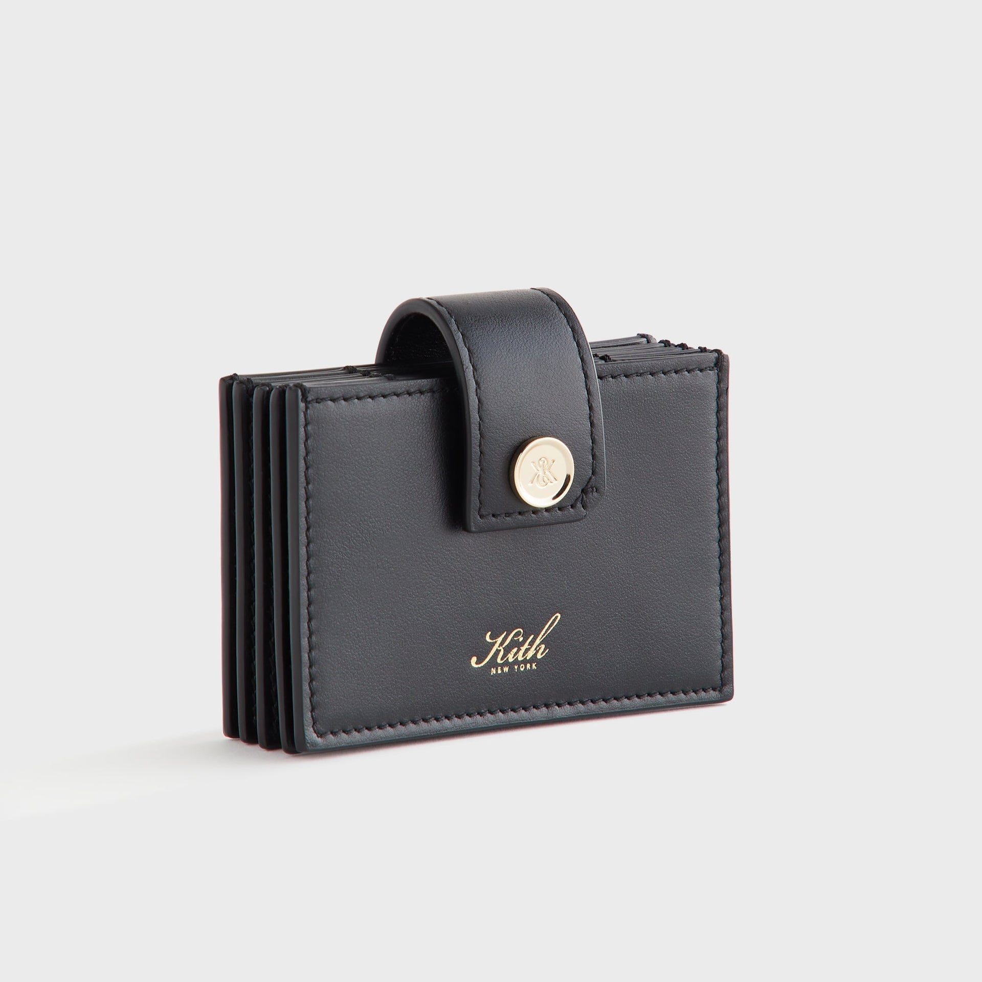 Kith Women Notch Accordion Wallet - Black - PH