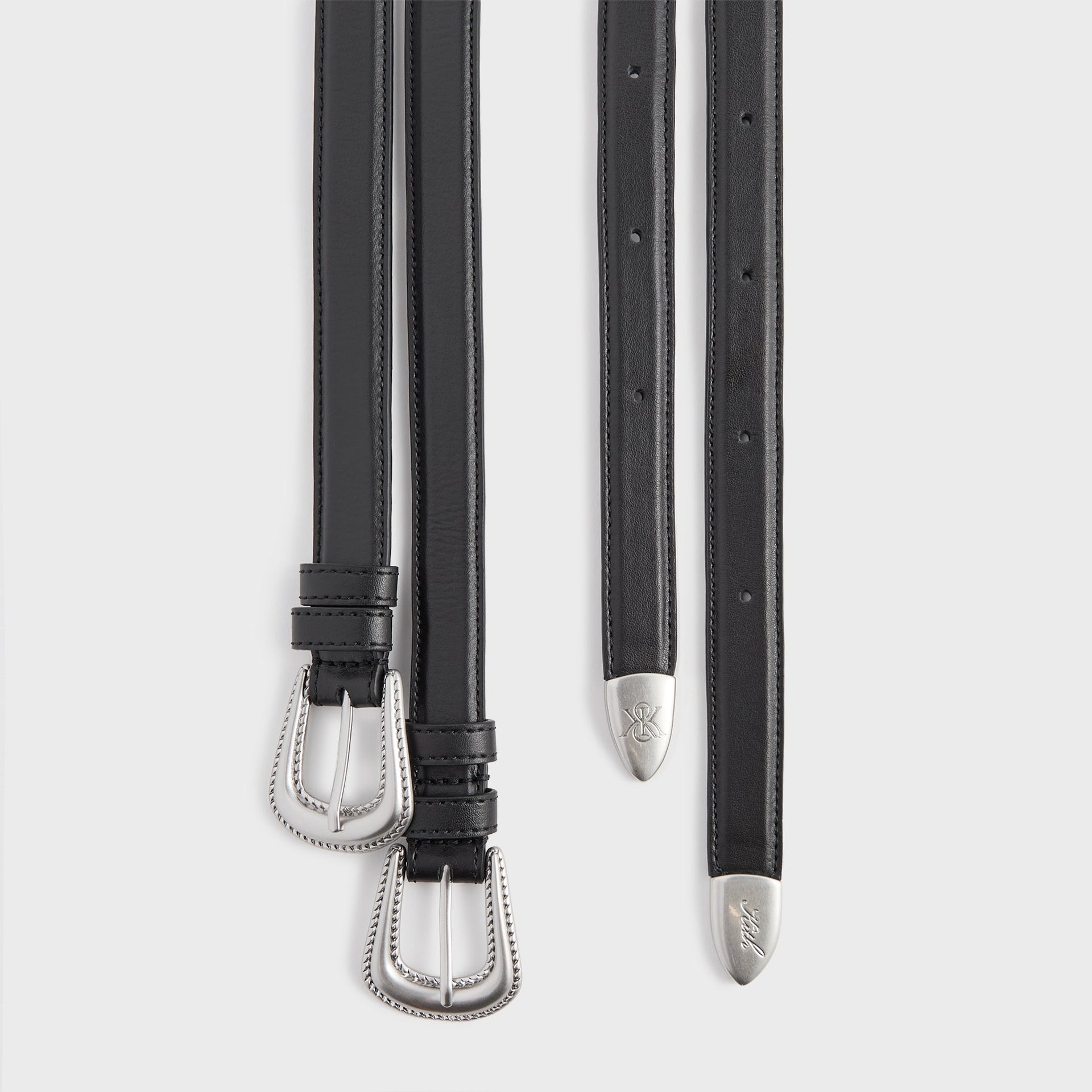 Lisa for Kith Women Double Strap Belt - Black