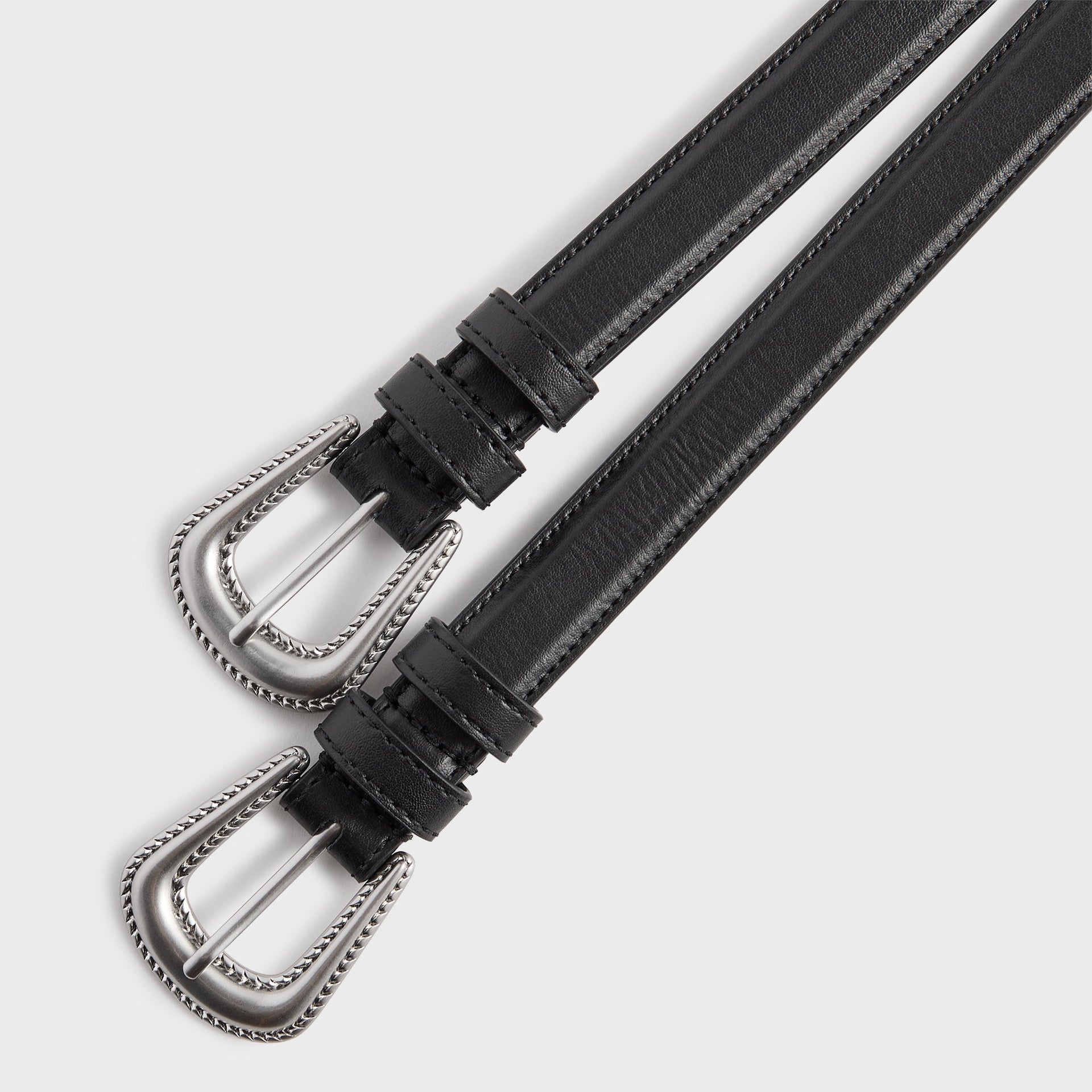 Lisa for Kith Women Double Strap Belt - Black