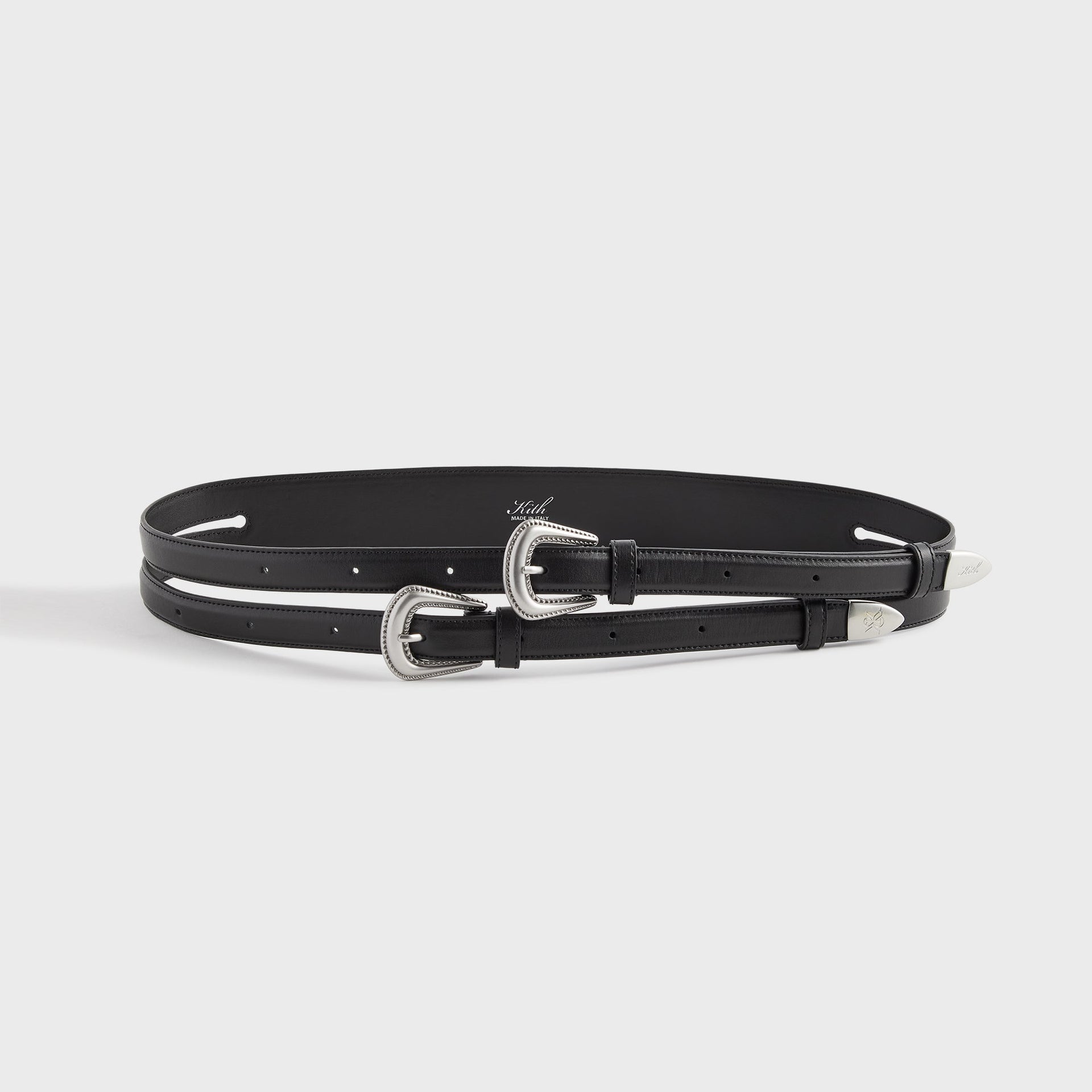 Lisa for Kith Women Double Strap Belt - Black