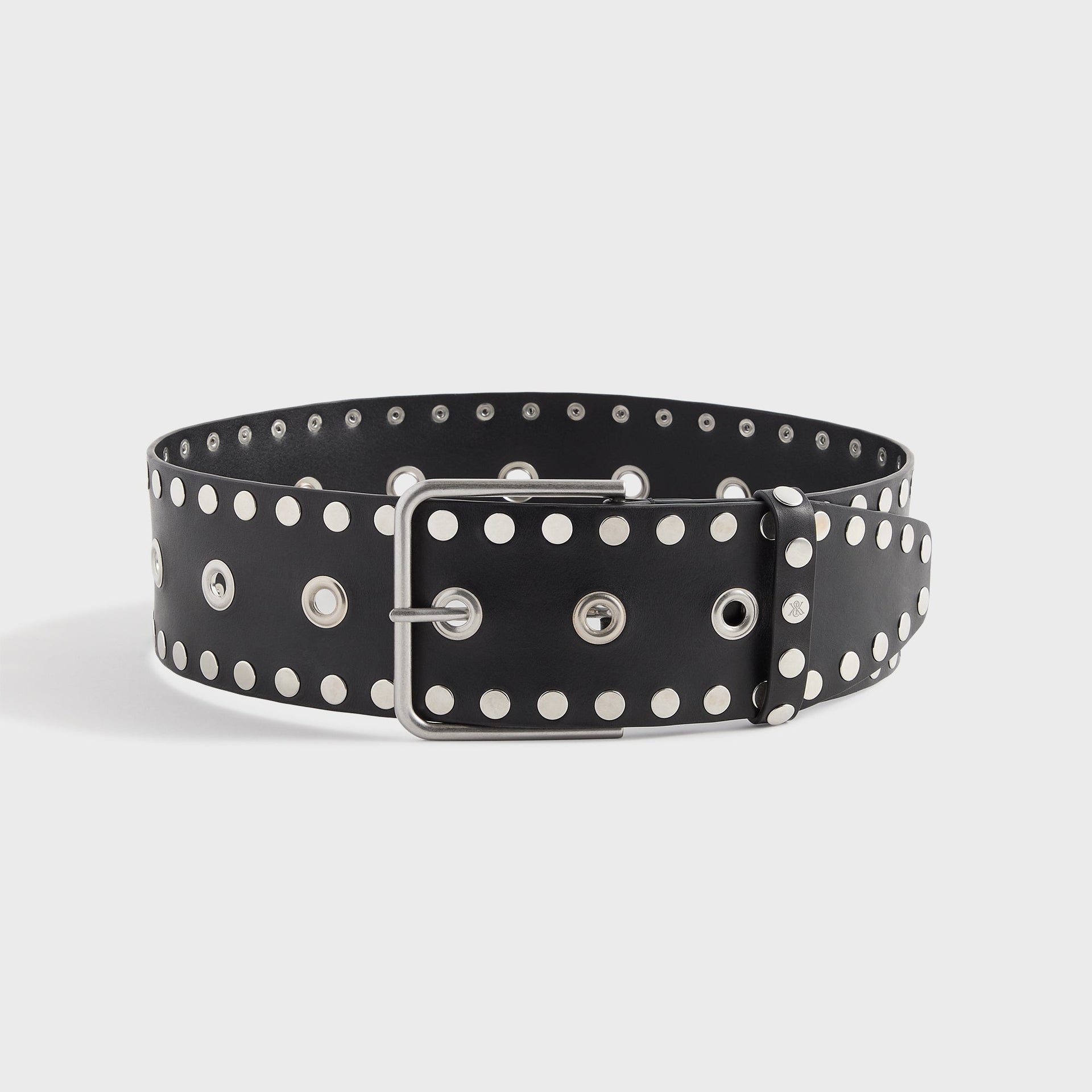 Lisa for Kith Women Studded Oversized Belt - Black
