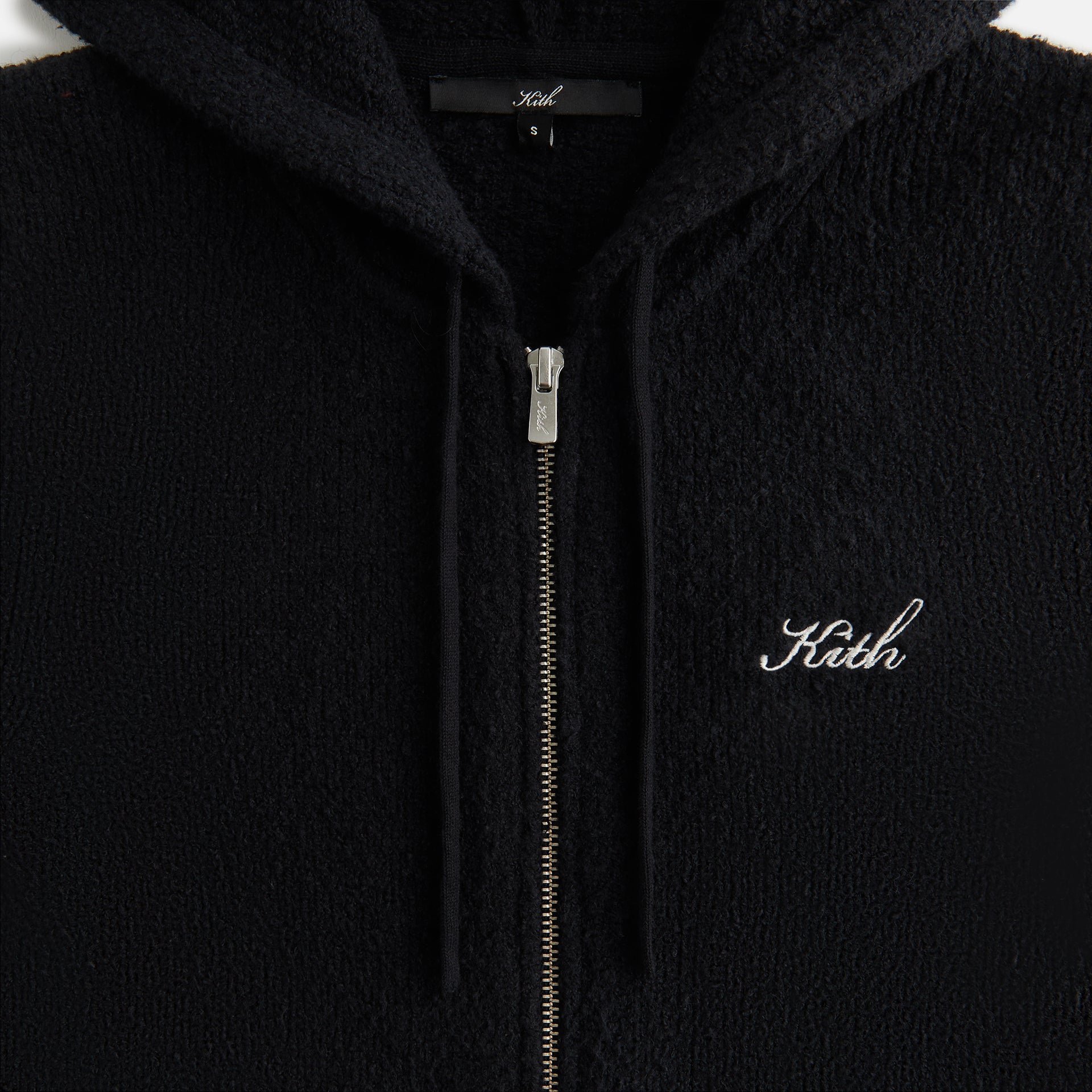 Kith Women Faryn Hooded Zip Sweater - Black