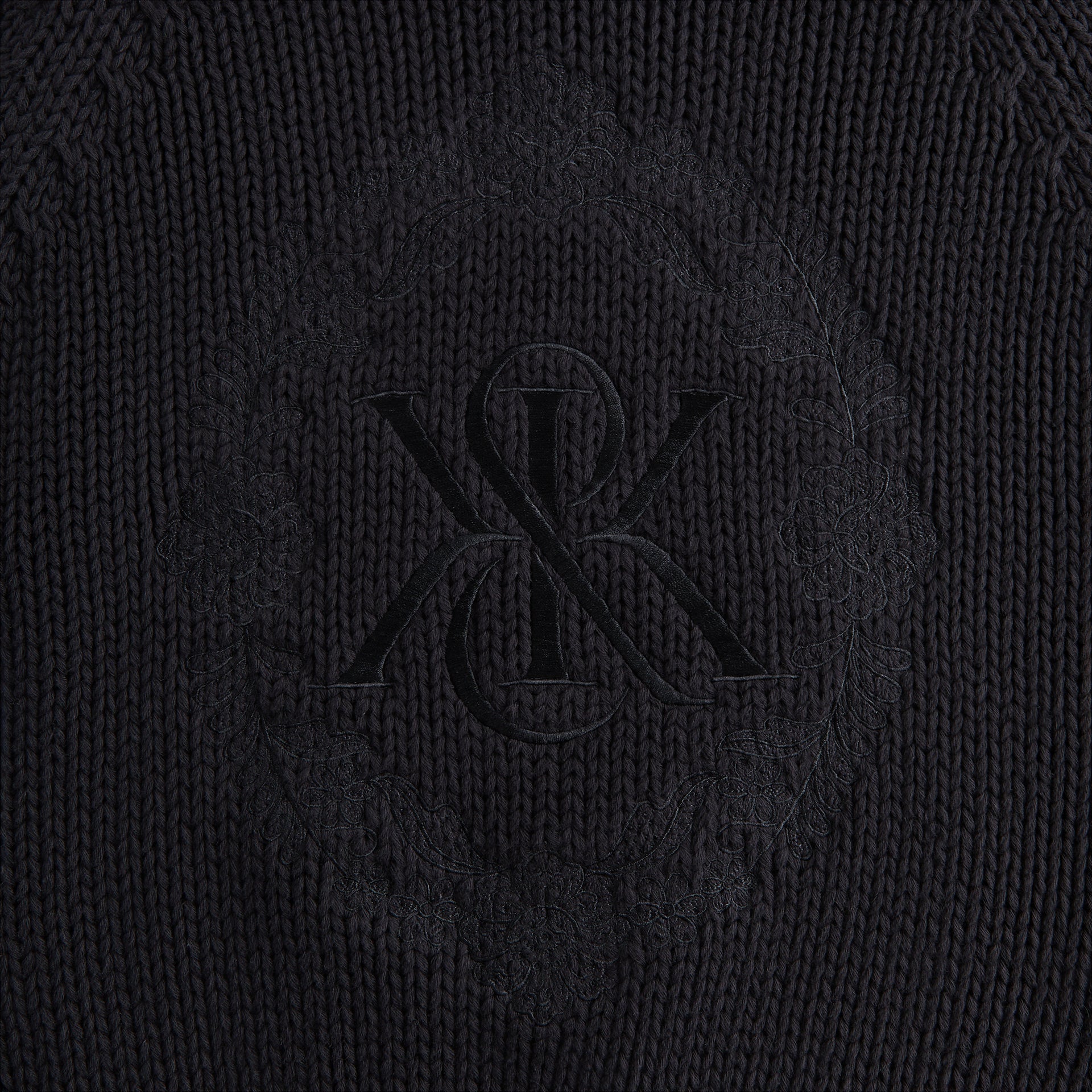 Kith Women Celyse Crest Sweater Hoodie - Black