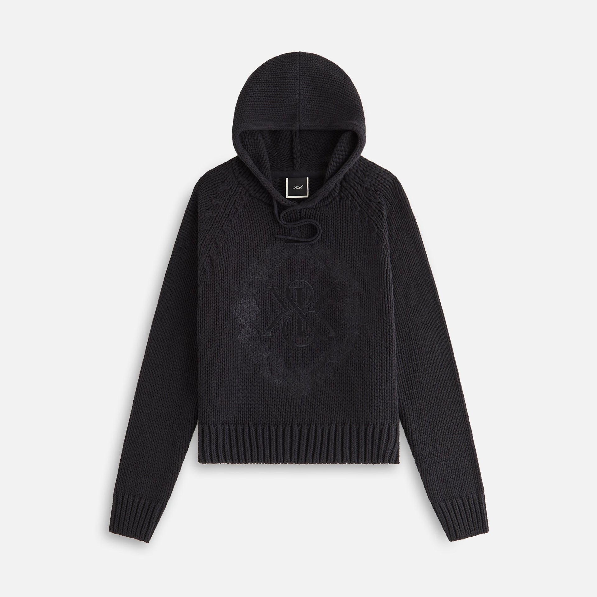 Kith Women Celyse Crest Sweater Hoodie - Black PH