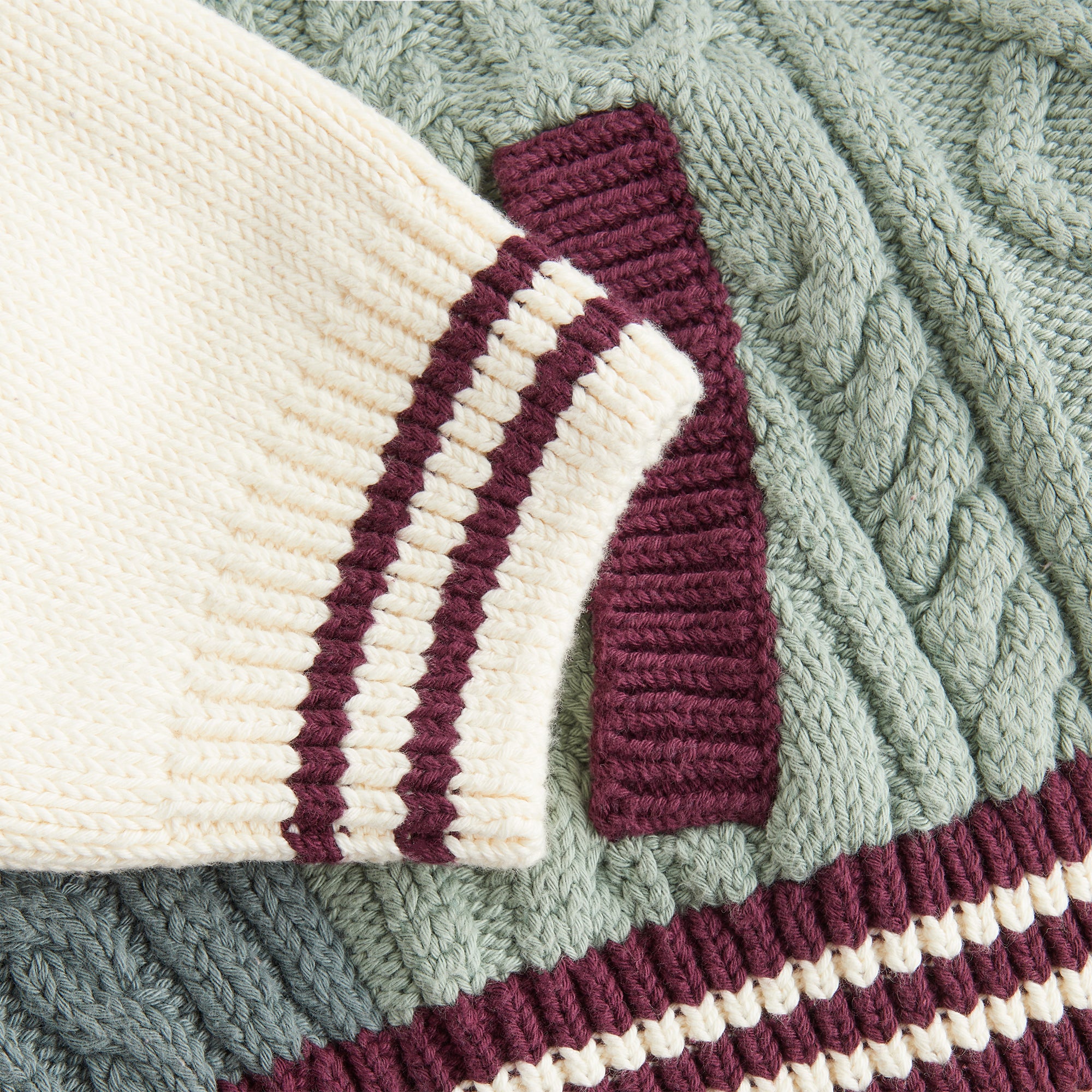 Kith for Olympics Heritage Nelson Collared Pullover in Fade