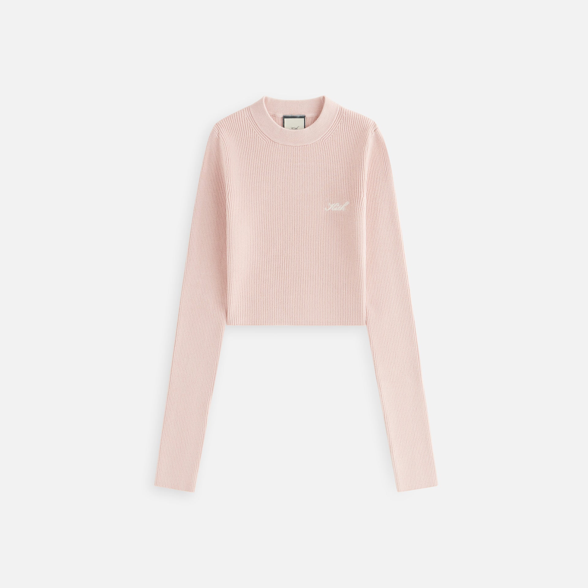 Kith Women Sloane Cropped Rib Sweater - Syringa