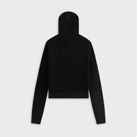 Kith Women Adley Shrunken Sweater Hoodie - Black PH