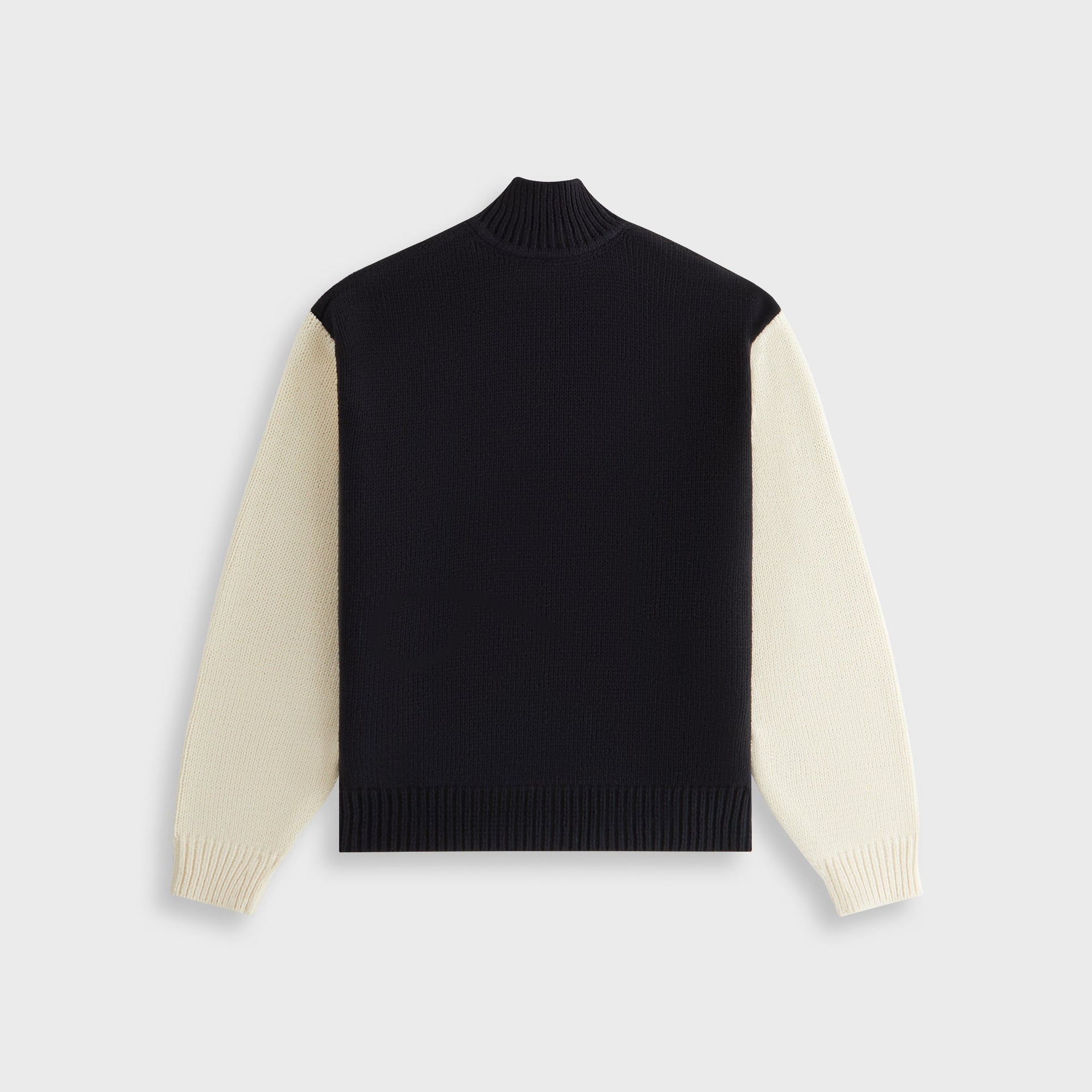 Kith Women Oversized Wyler Full Zip Crest Sweater - Black - PH