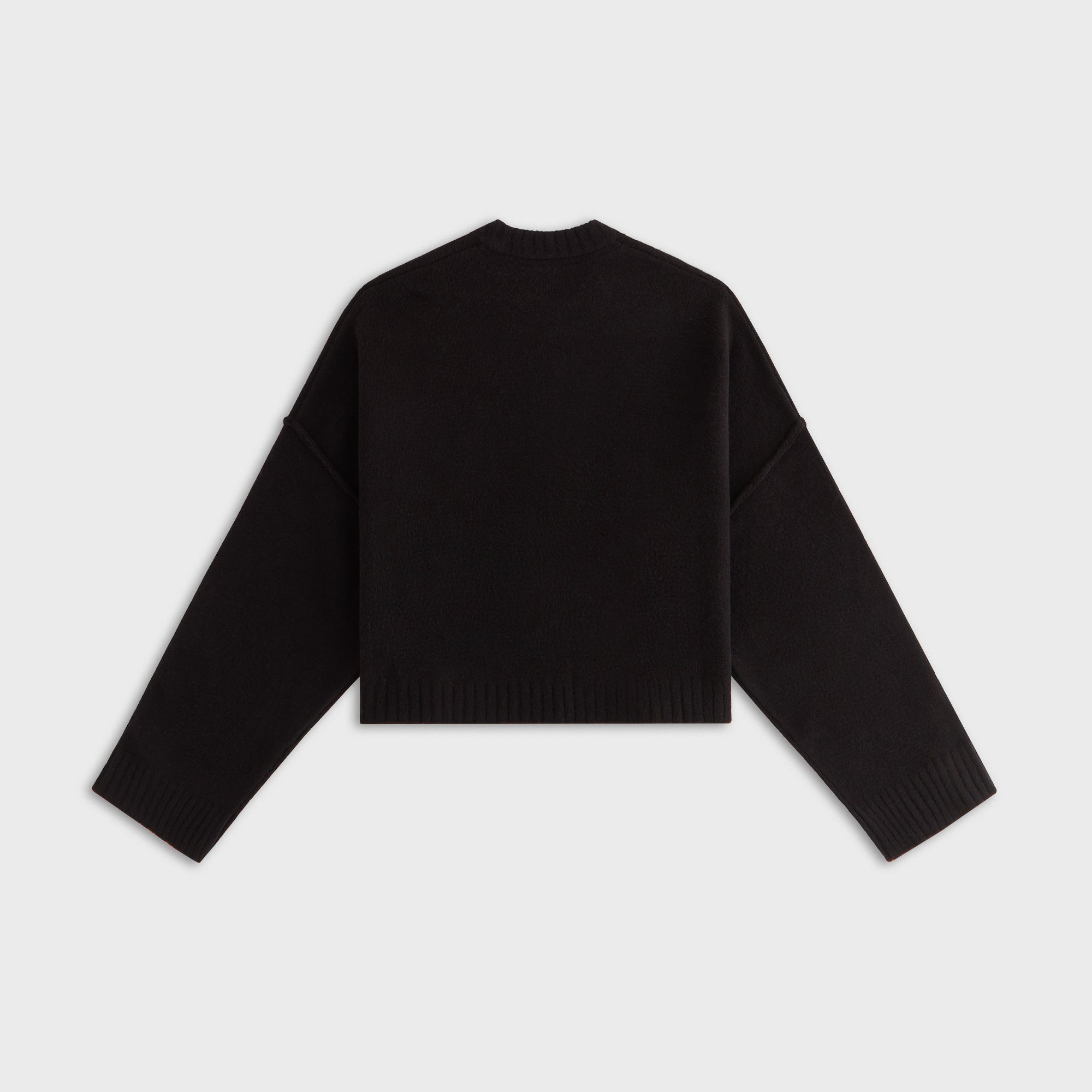 Kith Women Freja Cropped Sweater - Black
