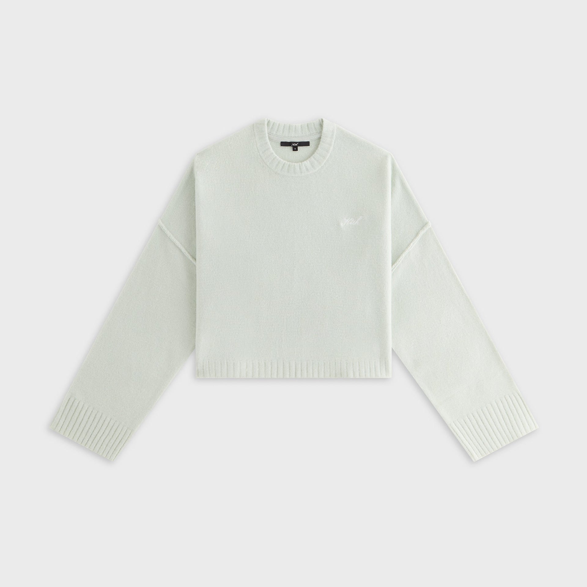Kith Women Freja Cropped Sweater - Powder - PH
