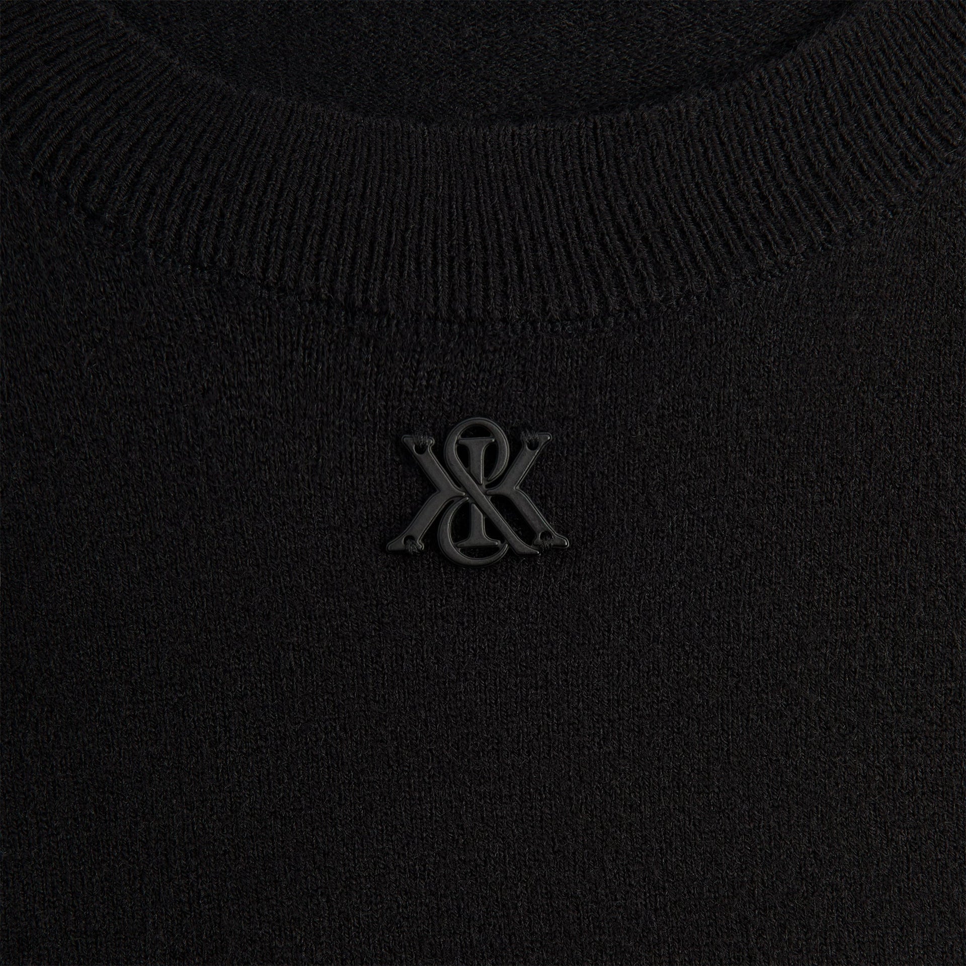 Kith Women Mulberry IV Sweater Tee - Black - PH