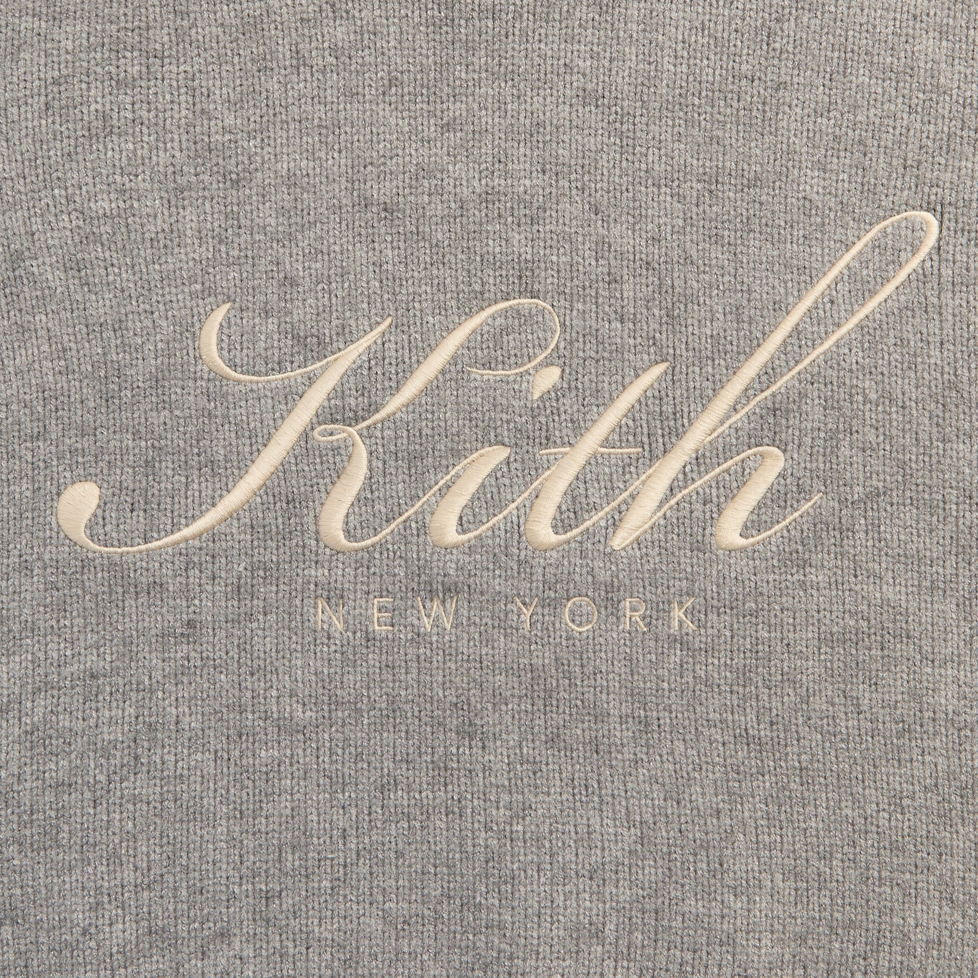 Kithmas Women Freja Cropped New York Hoodie - Graphite