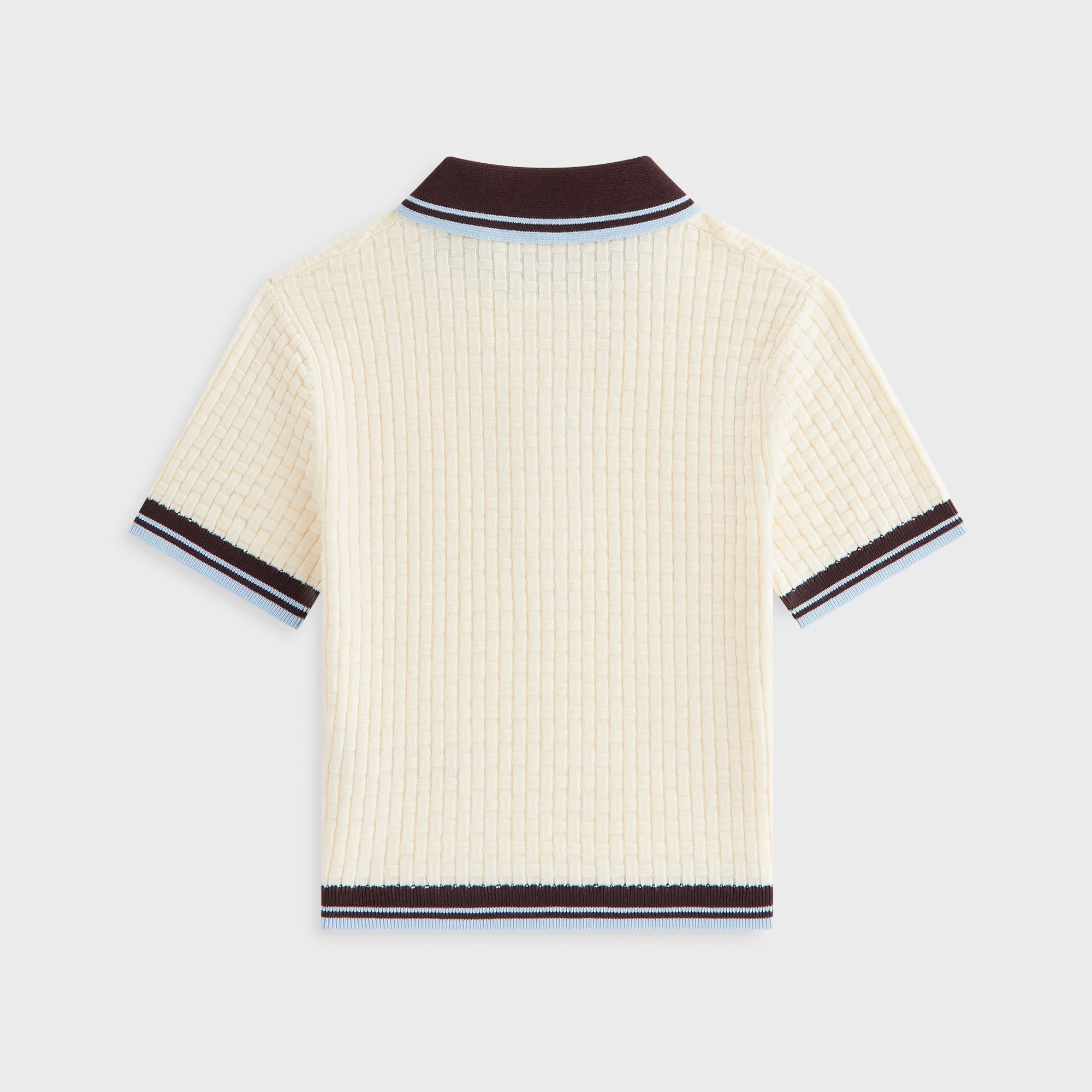 Kith Women Taylen Basketweave Sweater Polo - Nano