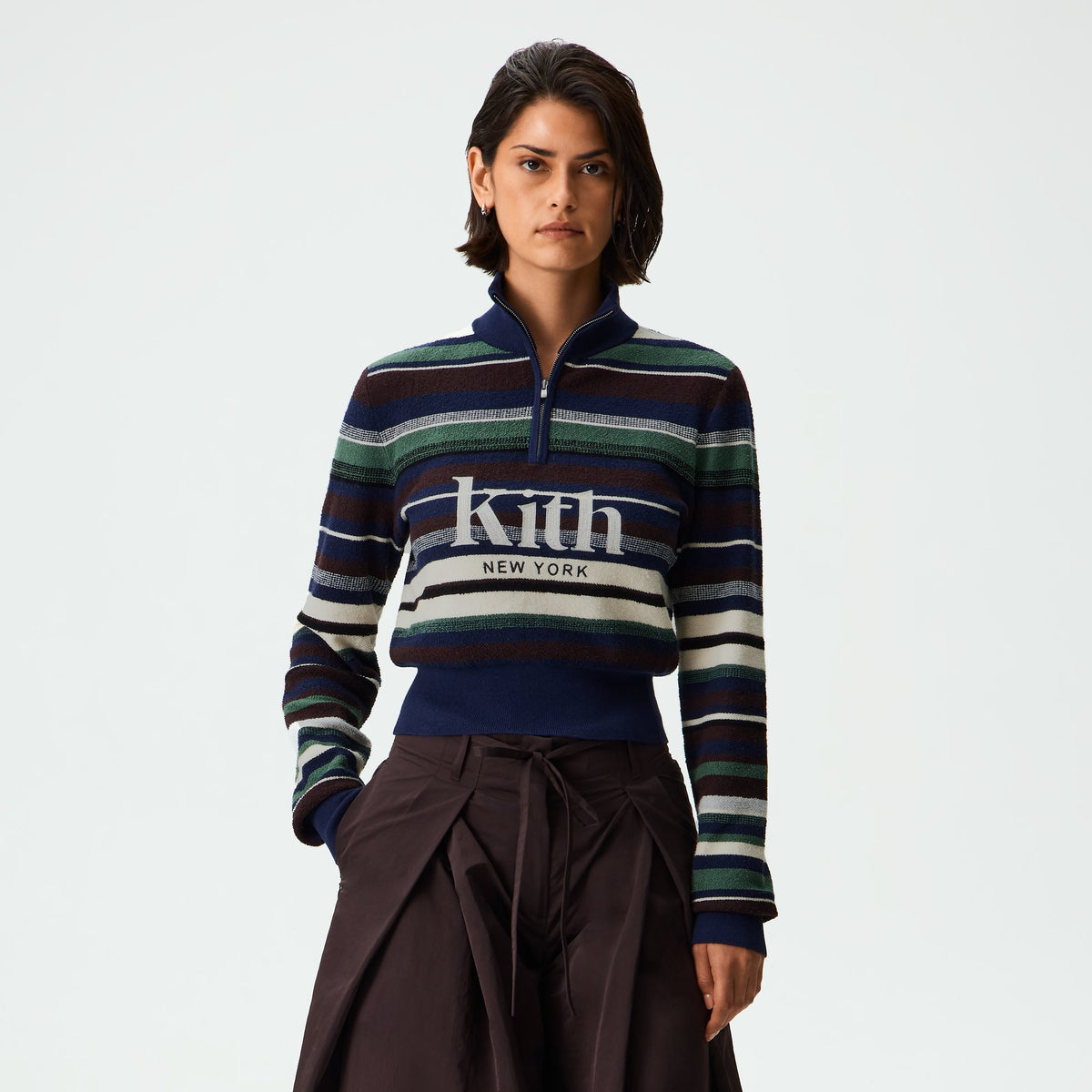 Kith Women Hunter II Towel Quarter Zip - Incognito