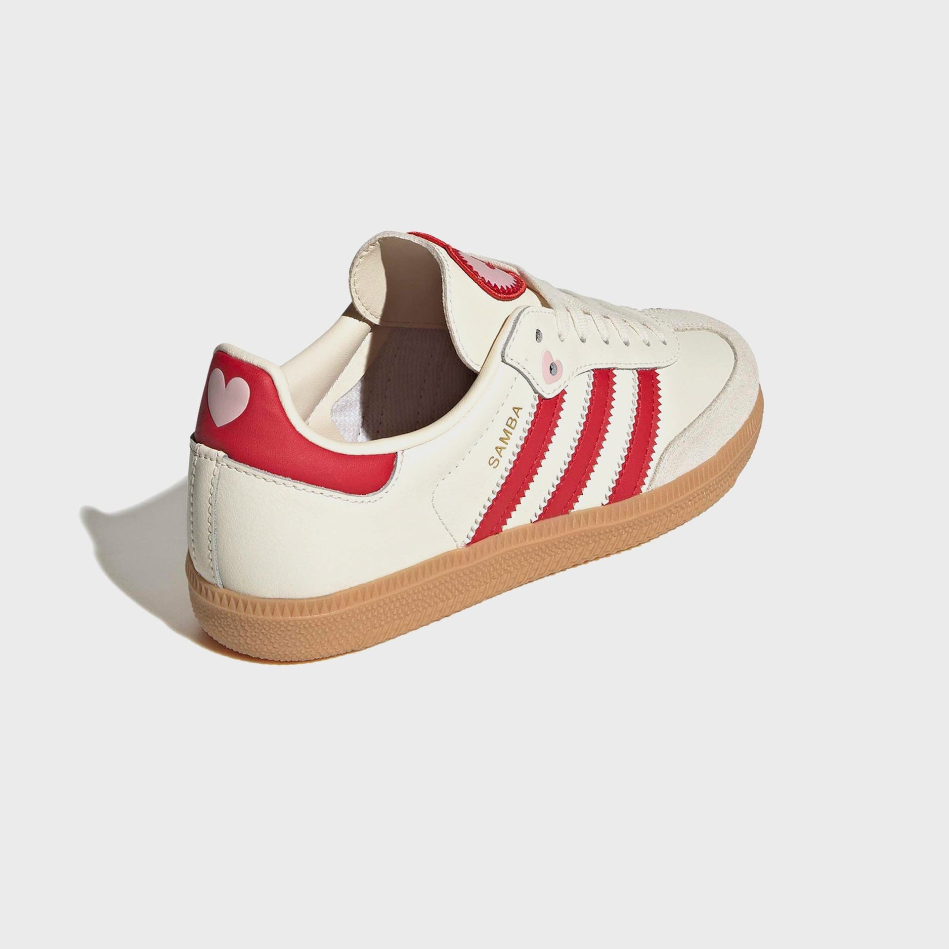 adidas GS Samba OG - Cream White / Better Scarlet / Gum