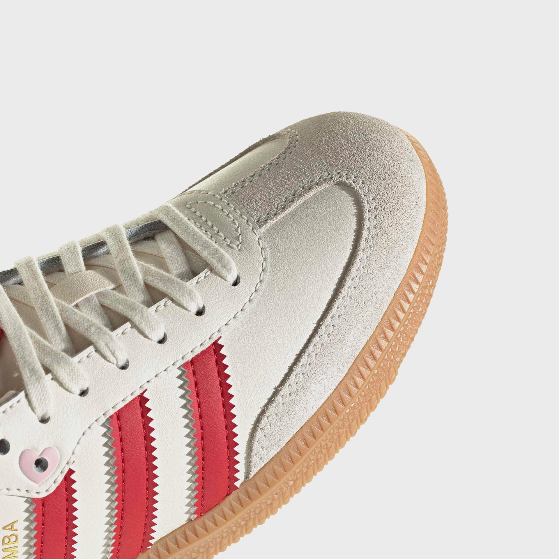 adidas GS Samba OG - Cream White / Better Scarlet / Gum