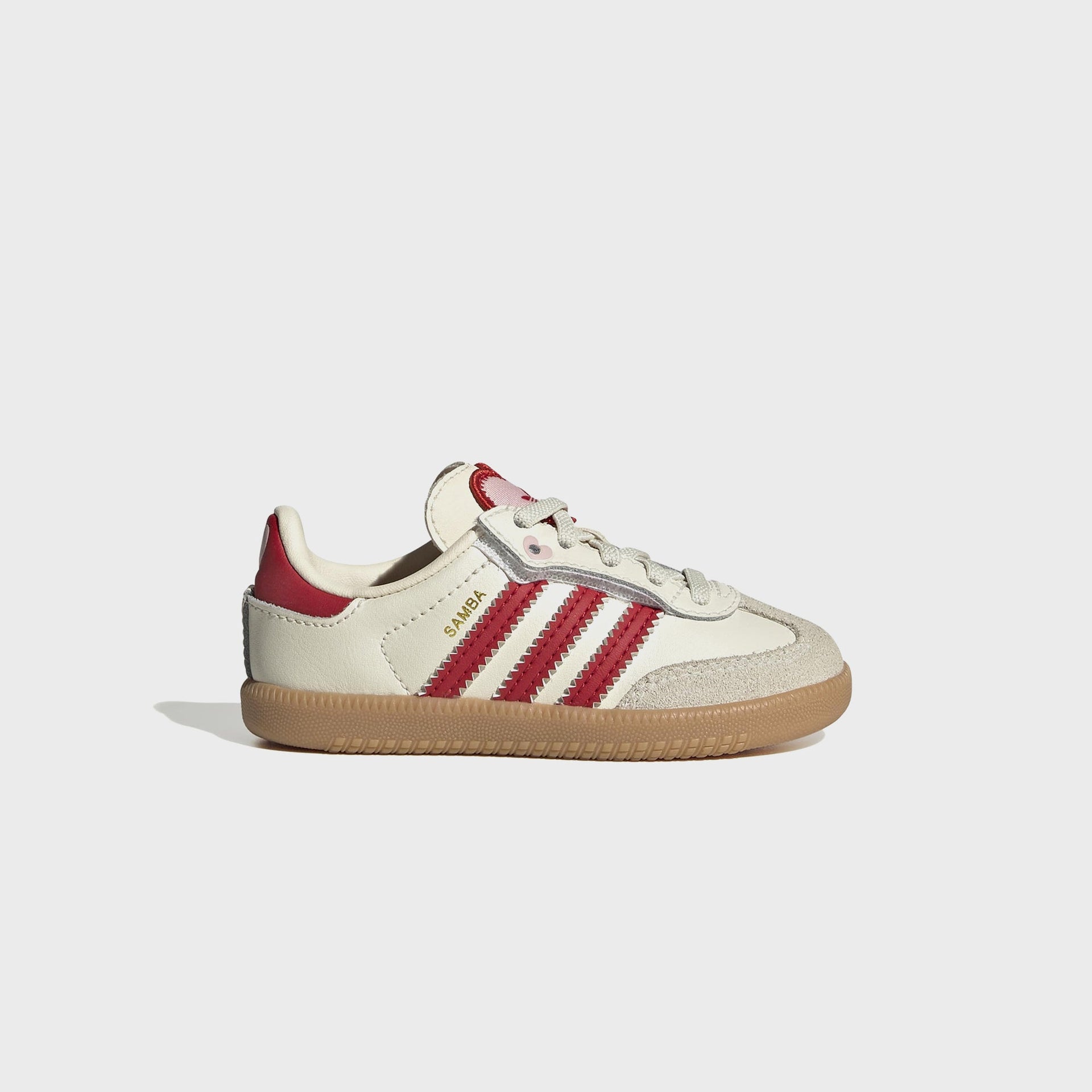 adidas TD Samba OG - Cream White / Better Scarlet / Gum 3