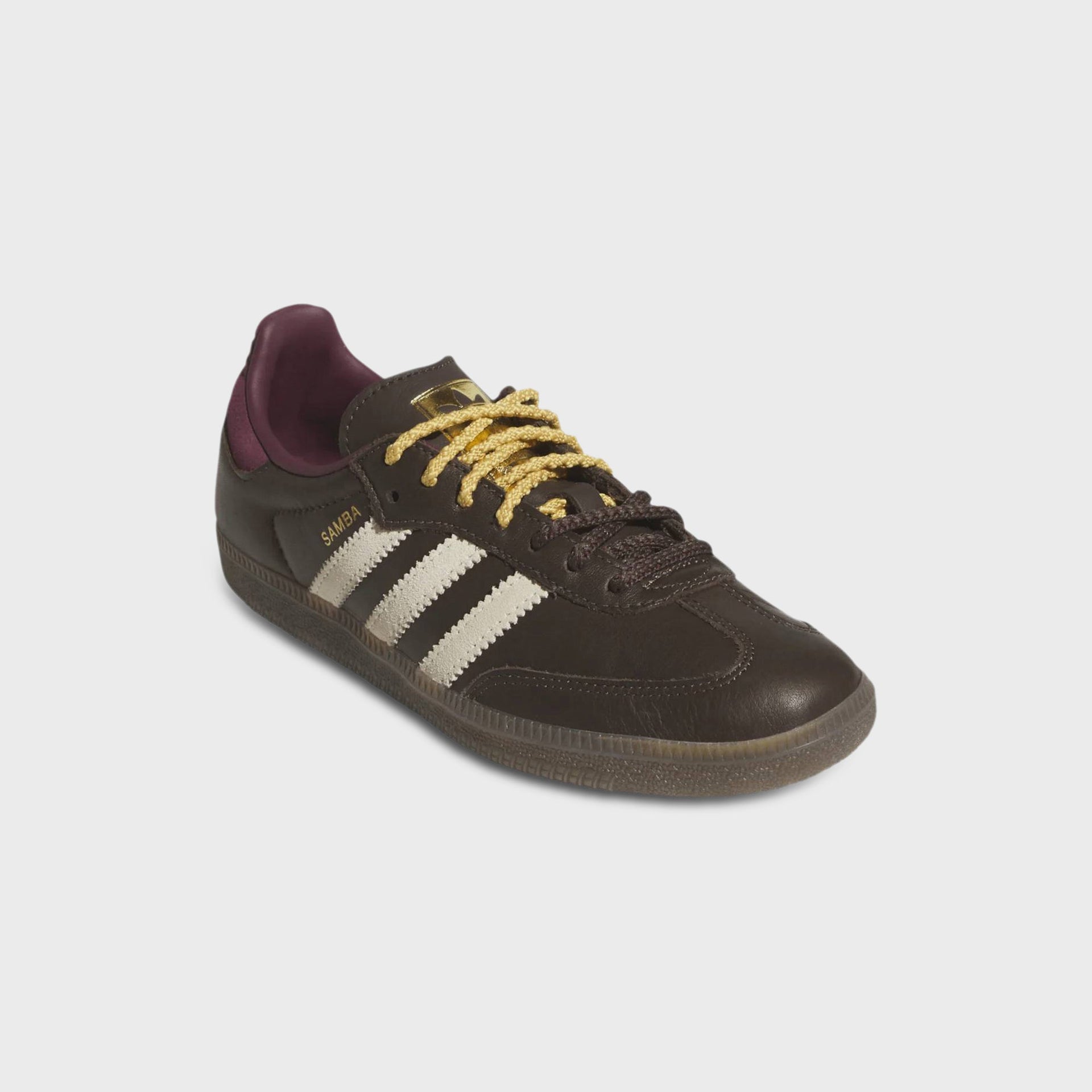 adidas WMNS Samba OG - Brown / Warm Vanilla / Maroon