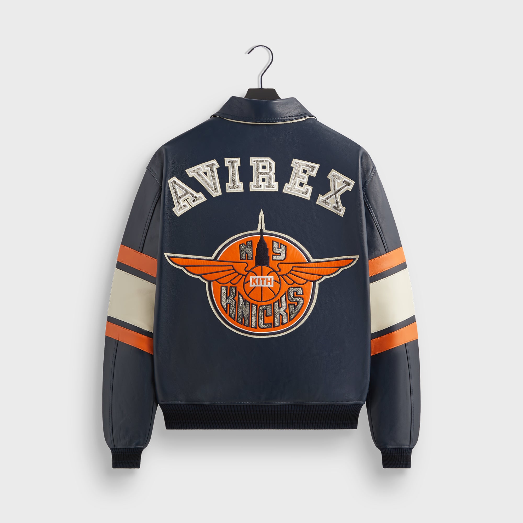 Kith & AVIREX for the New York Knicks Legend Jacket - Navy