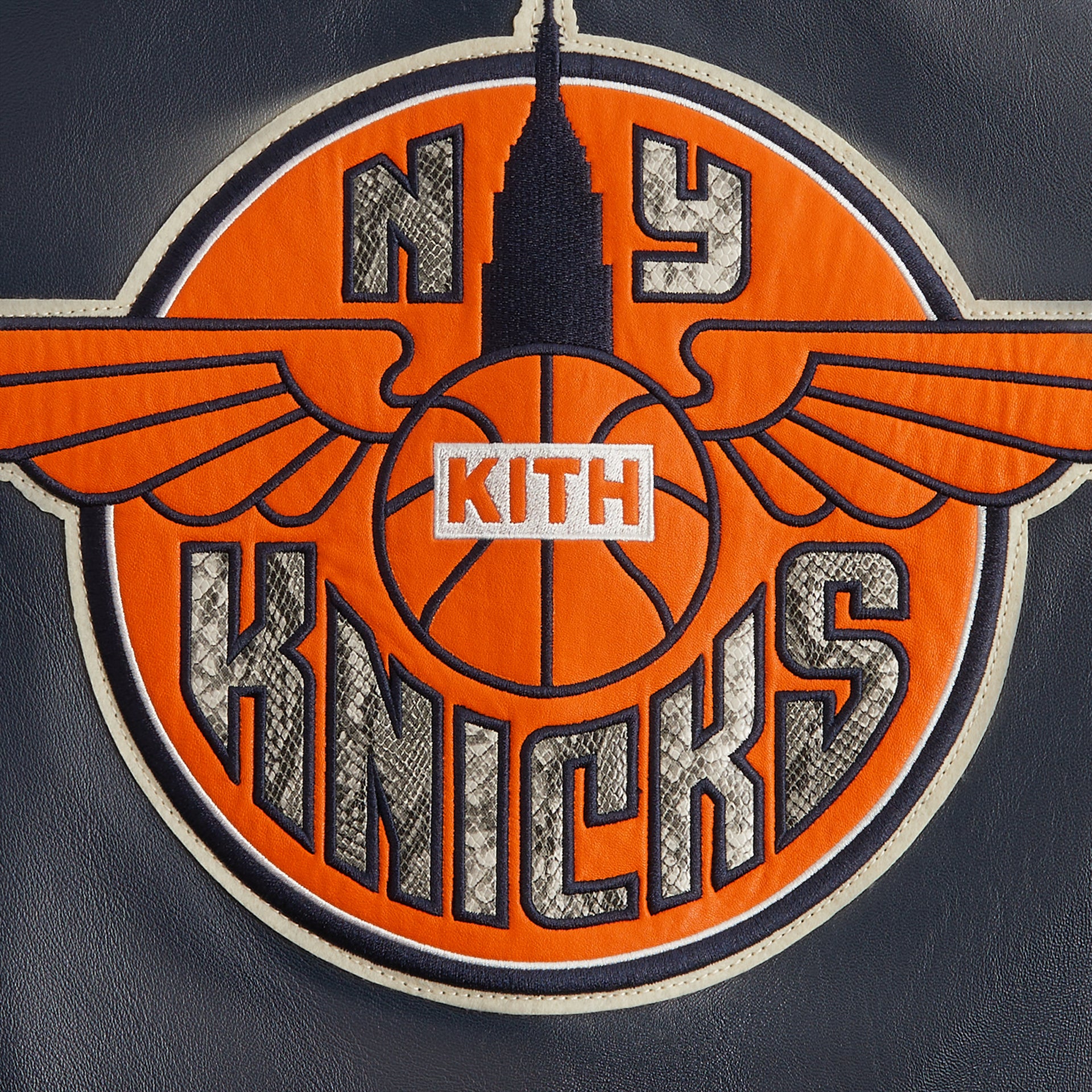 Kith & AVIREX for the New York Knicks Legend Jacket - Navy