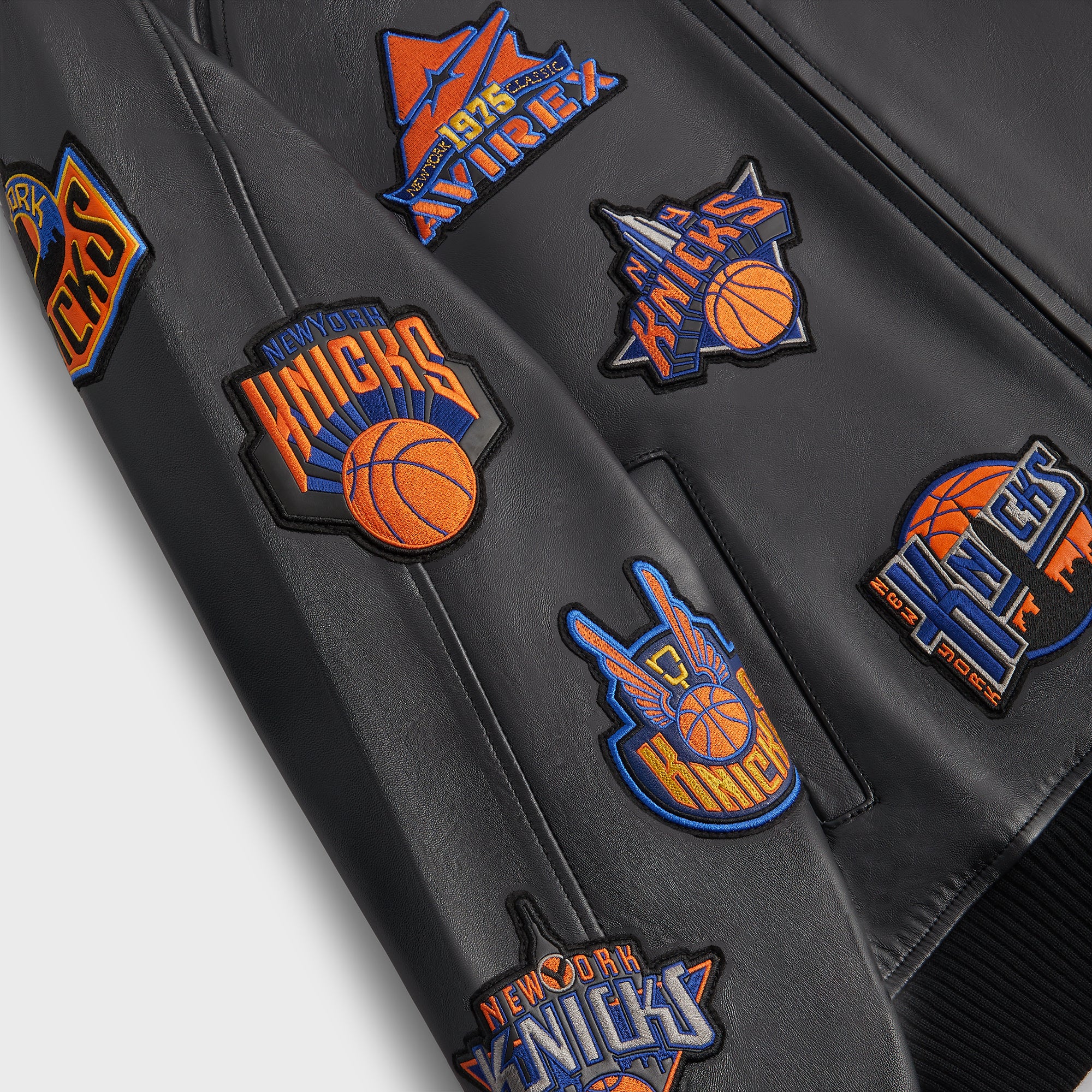 Kith & AVIREX for the New York Knicks Icon Jacket - Black
