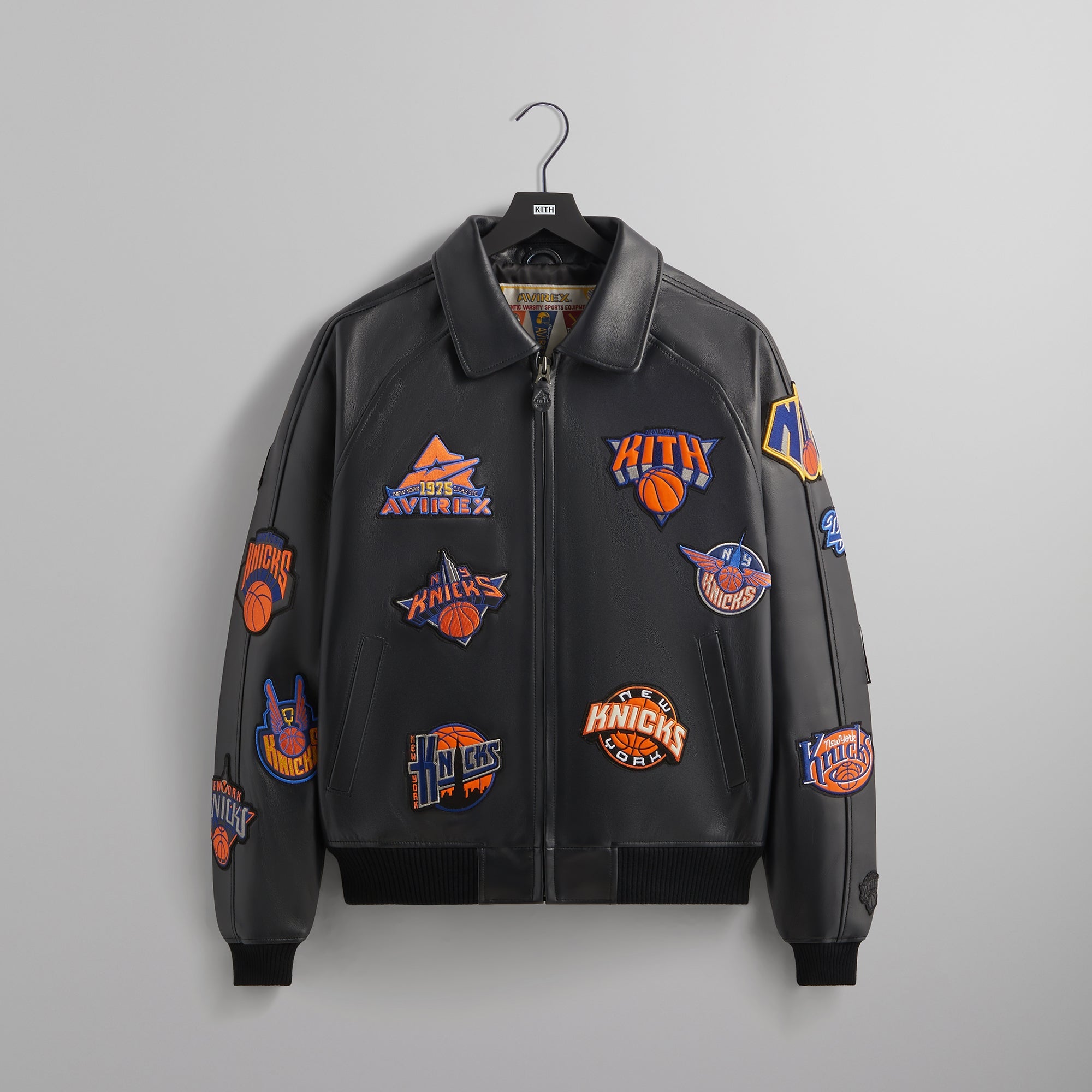 Kith & AVIREX for the New York Knicks Icon Jacket - Black PH