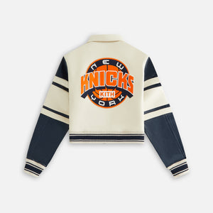 Kith Women & AVIREX for the New York Knicks Icon Jacket - Sandrift